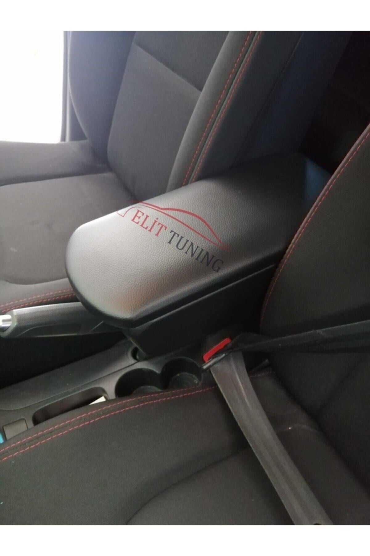 Renault Clio 4 Deri Kol Dayama Kolçak Siyah Mdf