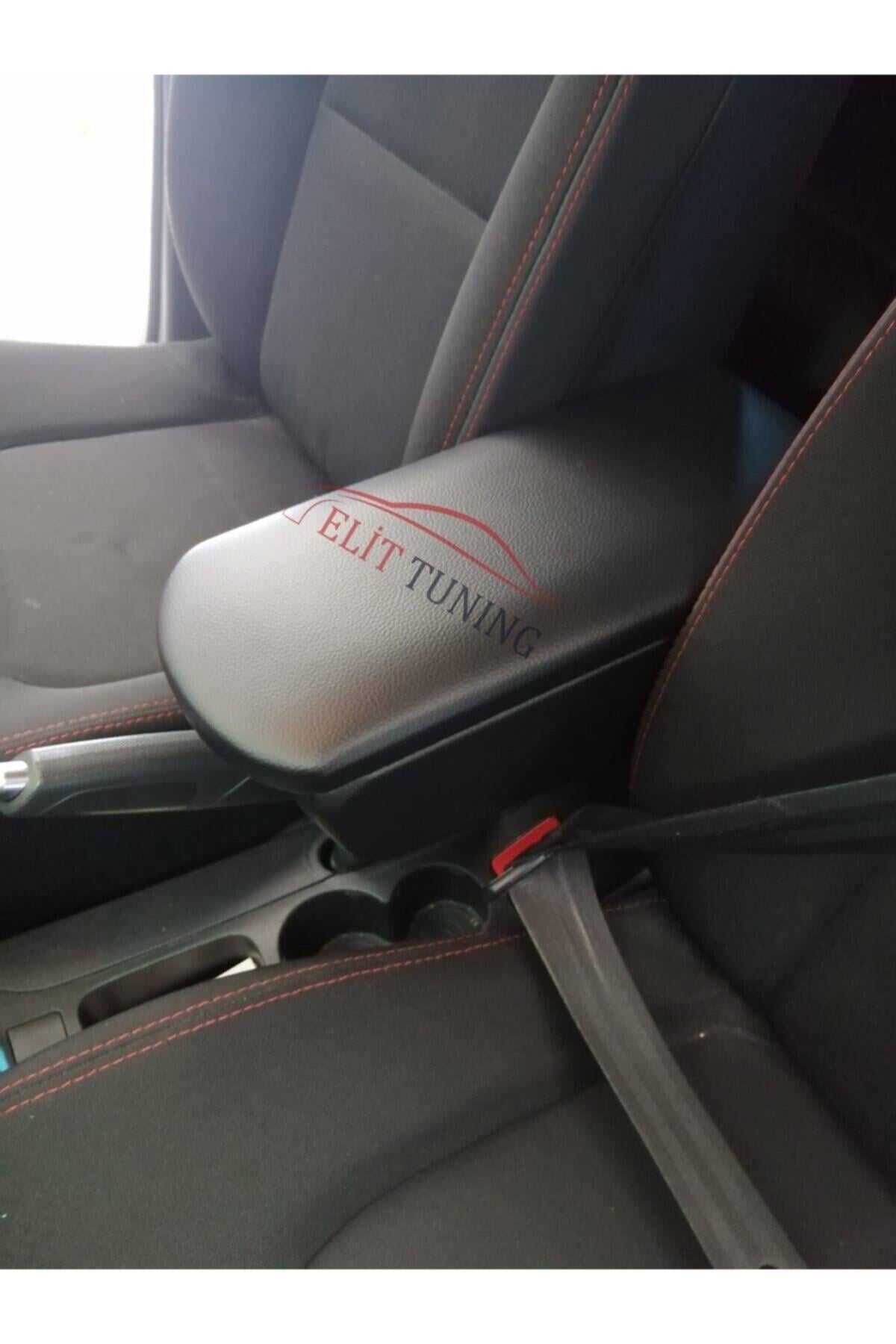 Renault Clio 4 Deri Kol Dayama Kolçak Siyah Mdf