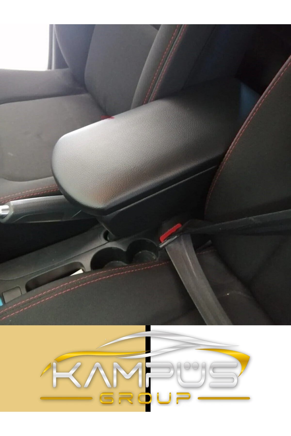 Renault Clio 4 Deri Kol Dayama Kolçak Siyah Mdf