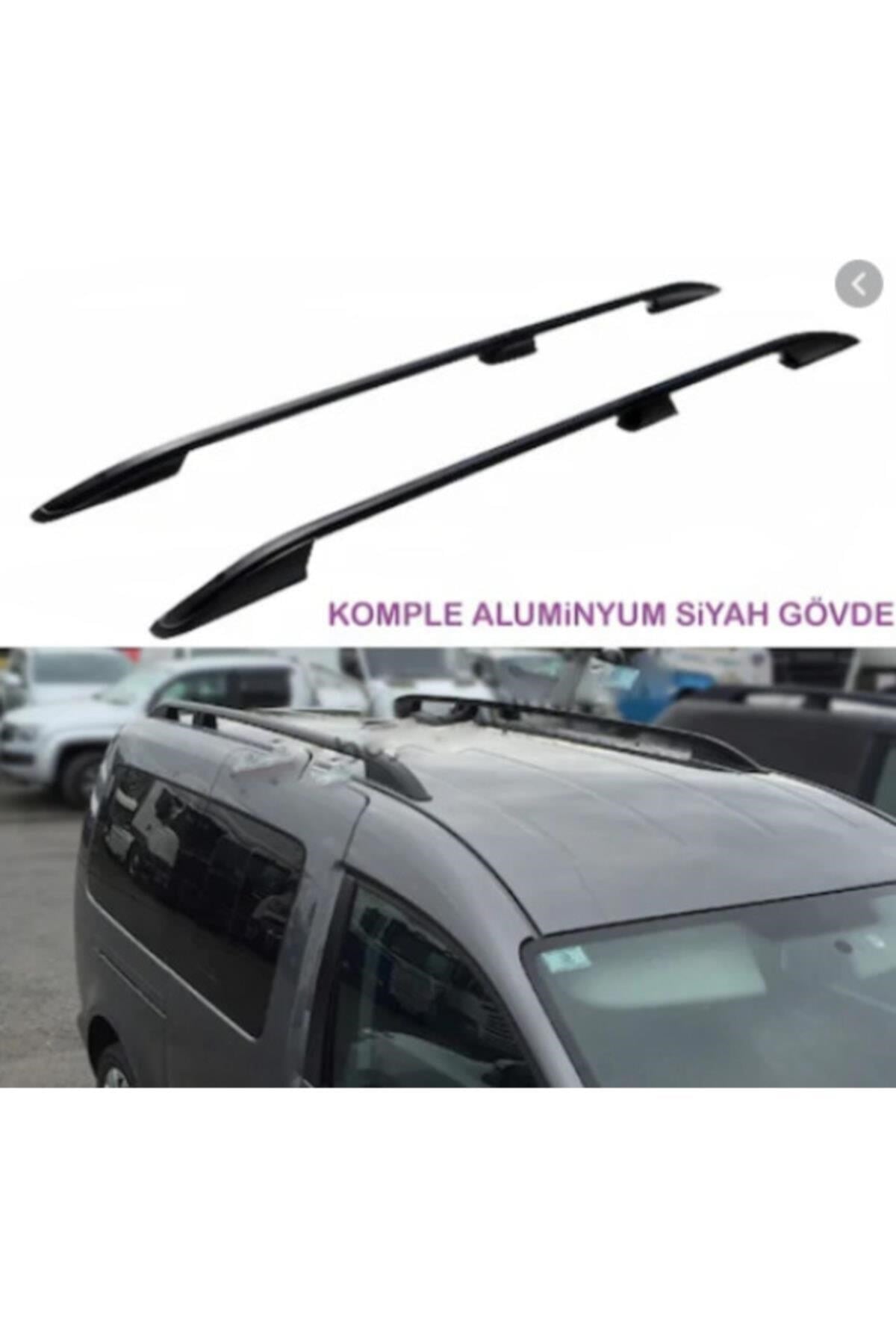 Siyah Renk Wolksvagen Caddy Tavan Çıtası