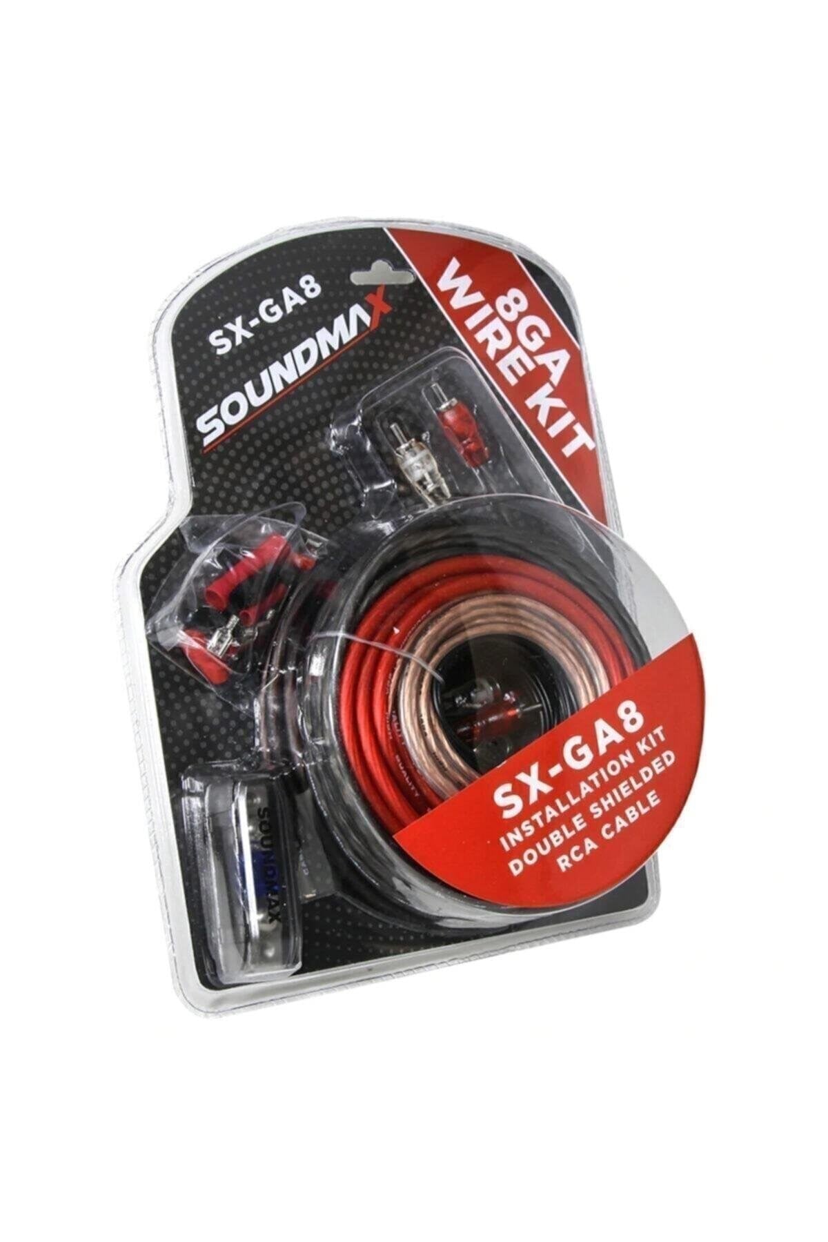 Sx-awg 8 8 Ga Oto Ses Sistemi Kablo Seti Xv Sound