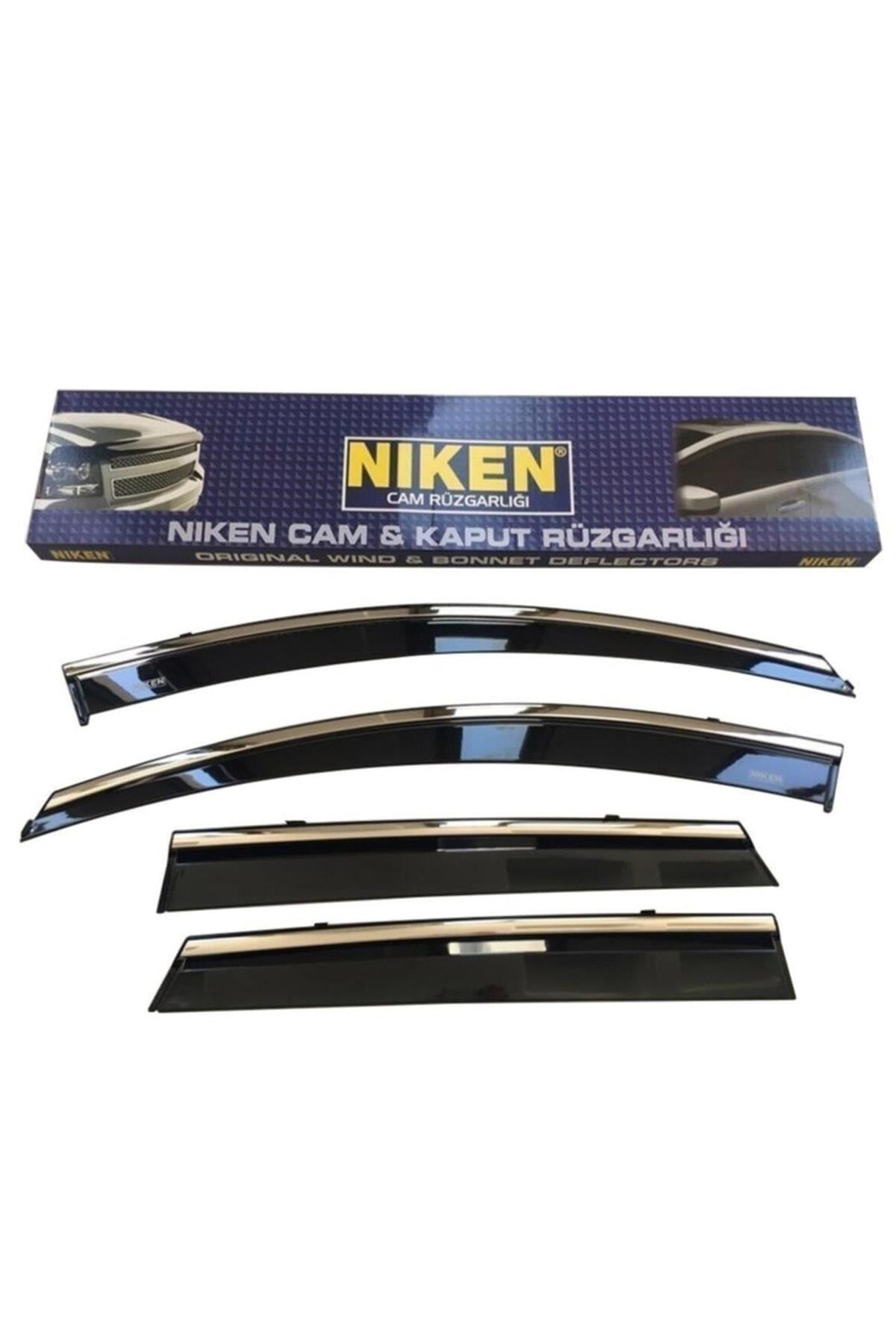 Volkswagen Jetta Kromlu Cam Rüzgarlığı 4'lü Set (2011-2018)