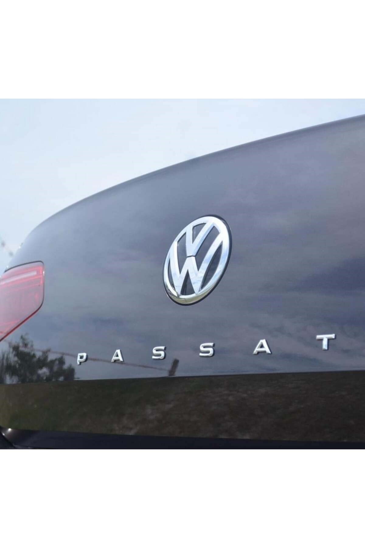 Vw Passat Bagaj Yazısı 45cm X 1.7cm Plastik B5-b6-b7-b8-cc Uyumlu