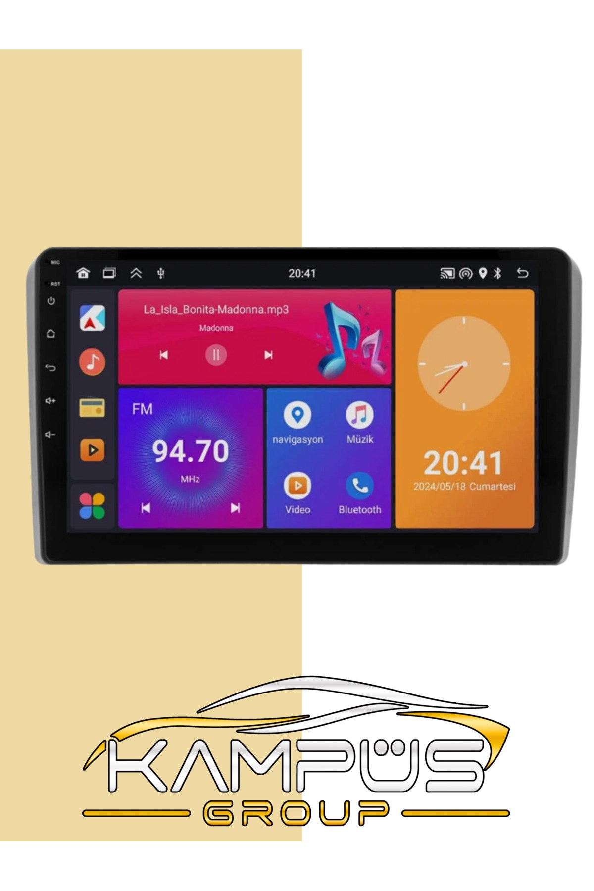Audi A3 2005-2012 Android Oem Multimedya