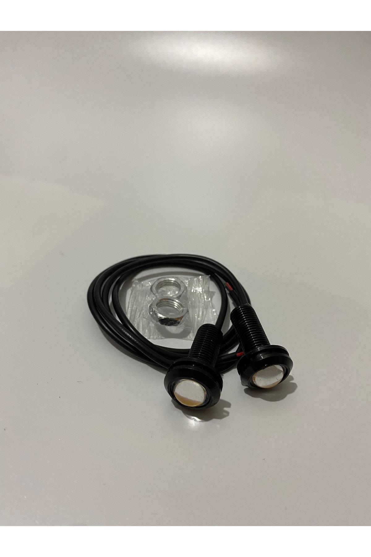 Beyaz Kartalgöz Ayna Altı Led