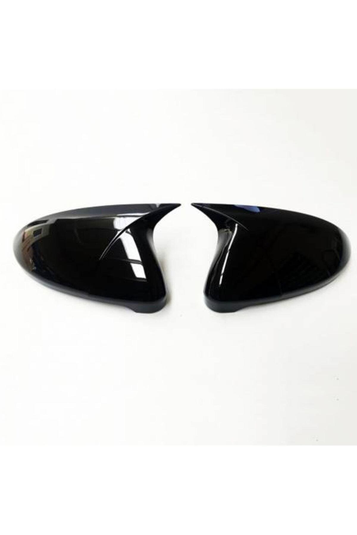 Bmw 3 Seri E90 2008-2010 Yarasa Ayna Kapağı Parlak Siyah Batman Piano Black