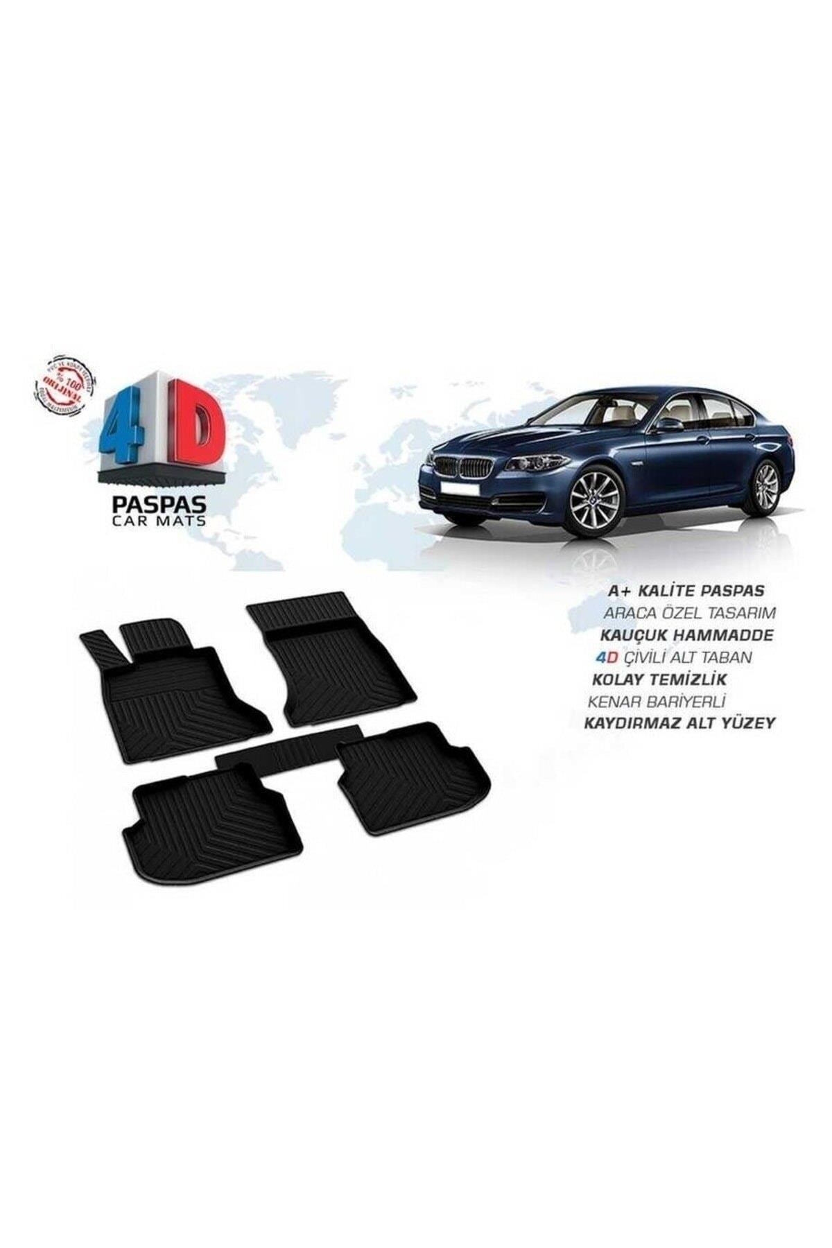 Bmw F10 2013 2014 2015 2016 Araca Özel 4d Havuzlu Paspas Omsa Uyumlu