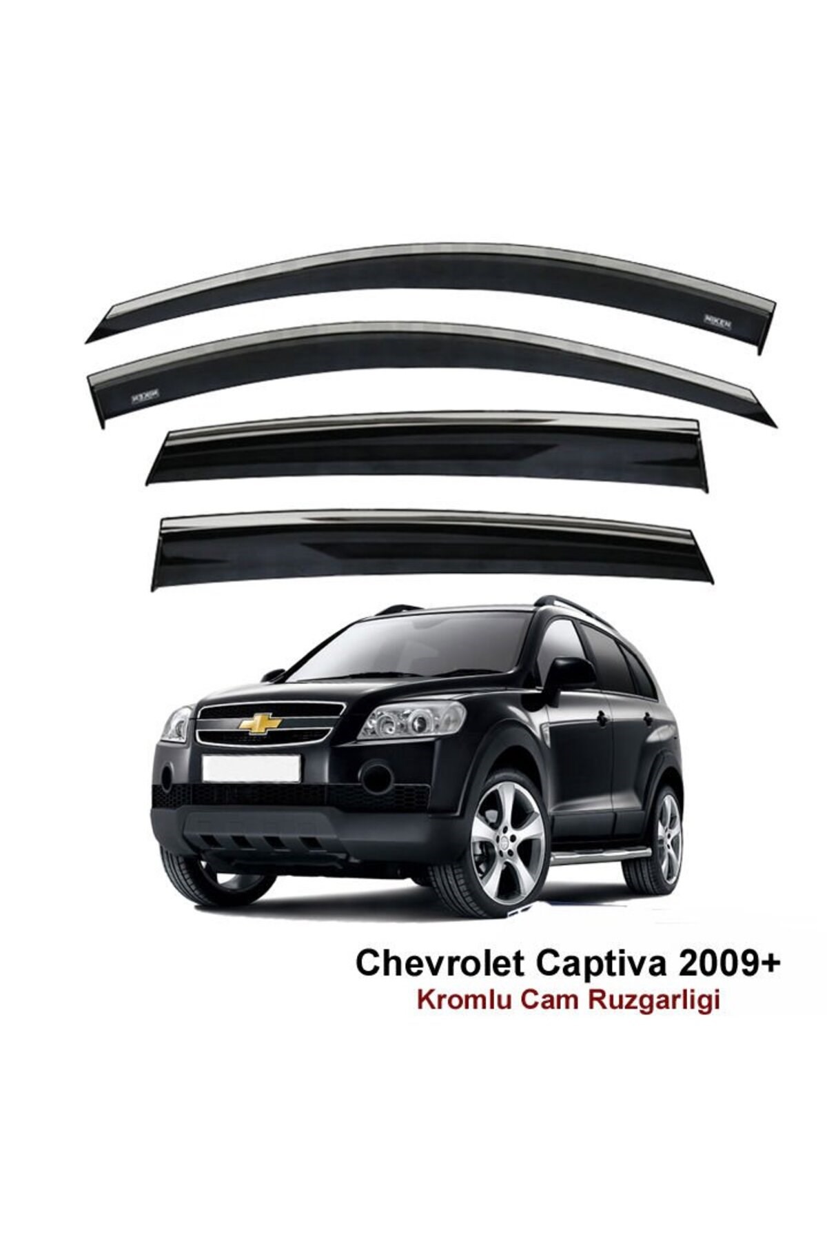 Chevrolet Captiva Kromlu Cam Rüzgarlığı 2009 Sonrası