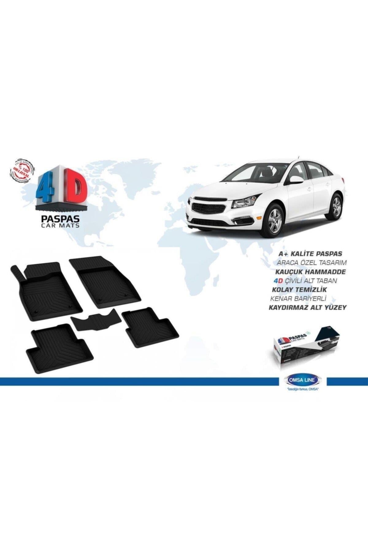Chevrolet Cruze 4d Paspas Siyah