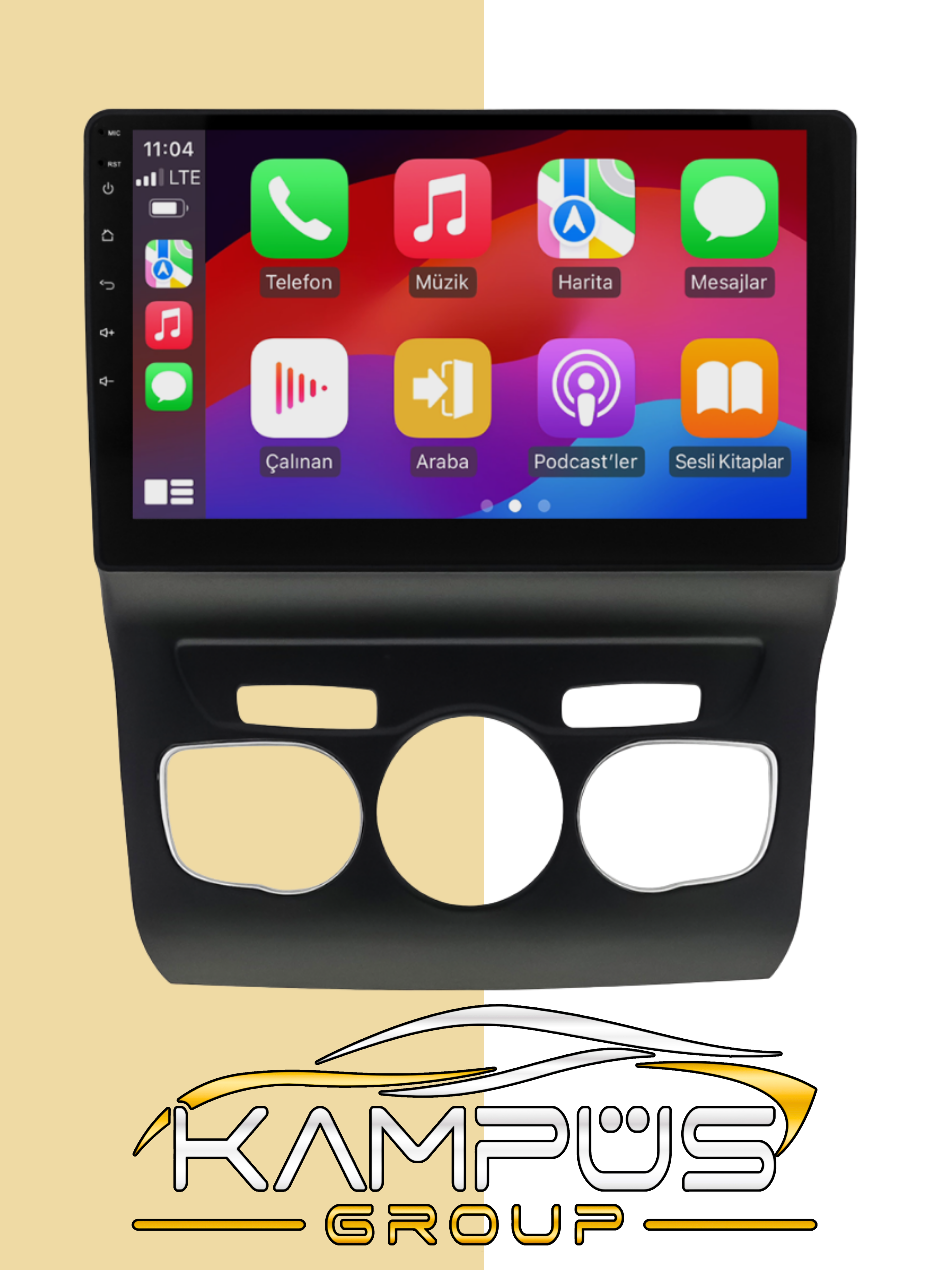 Citroen C4 Android Multimedya Sistemi (2011-2019)