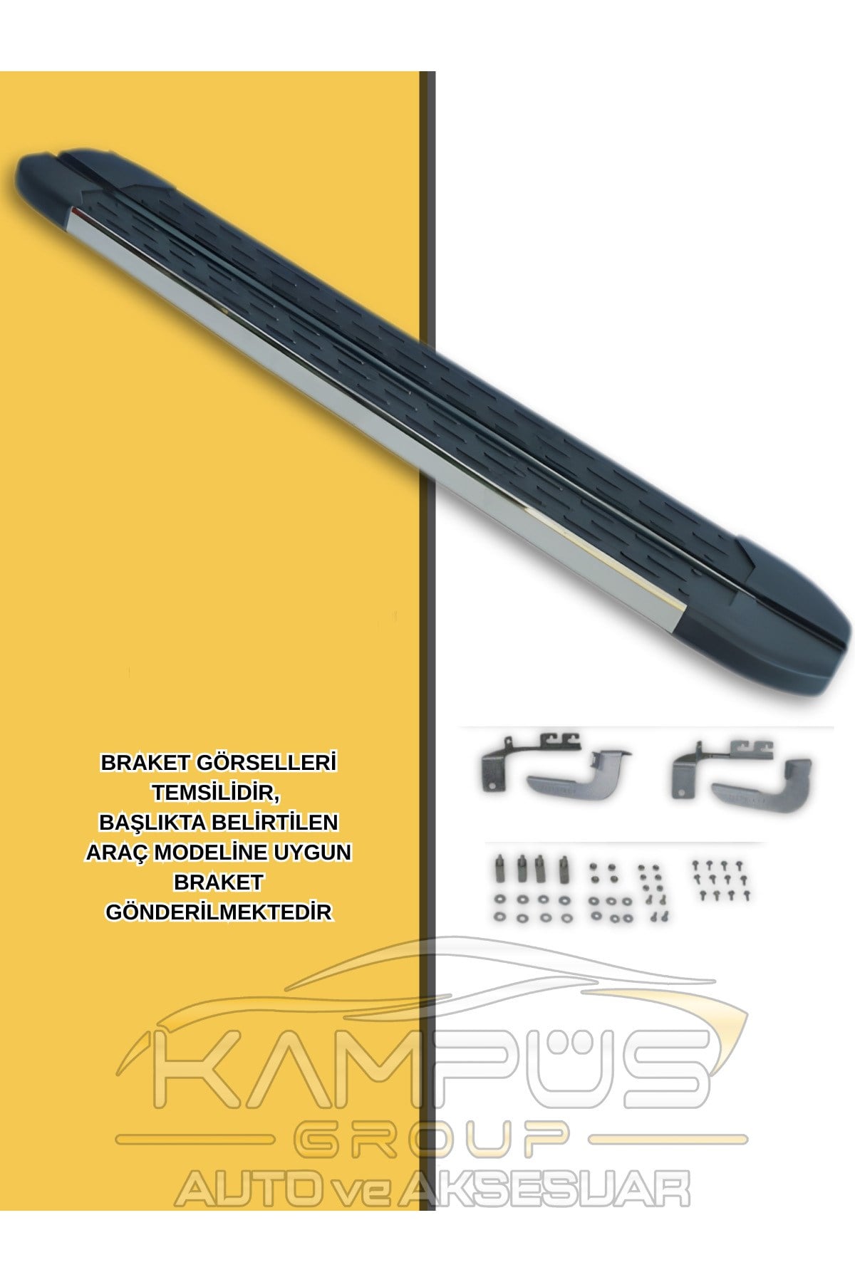 DACİA DUSTER 2010-2017 LİNA YAN BASAMAK 173CM