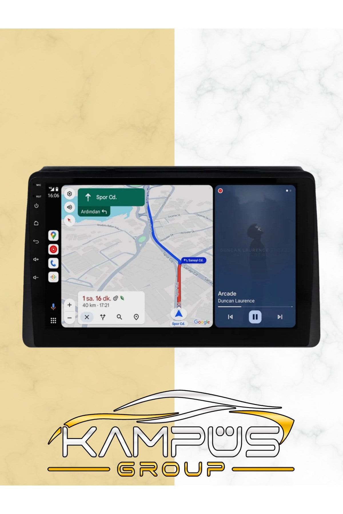Dacia Duster 2018-2023 Android Oem Multimedya