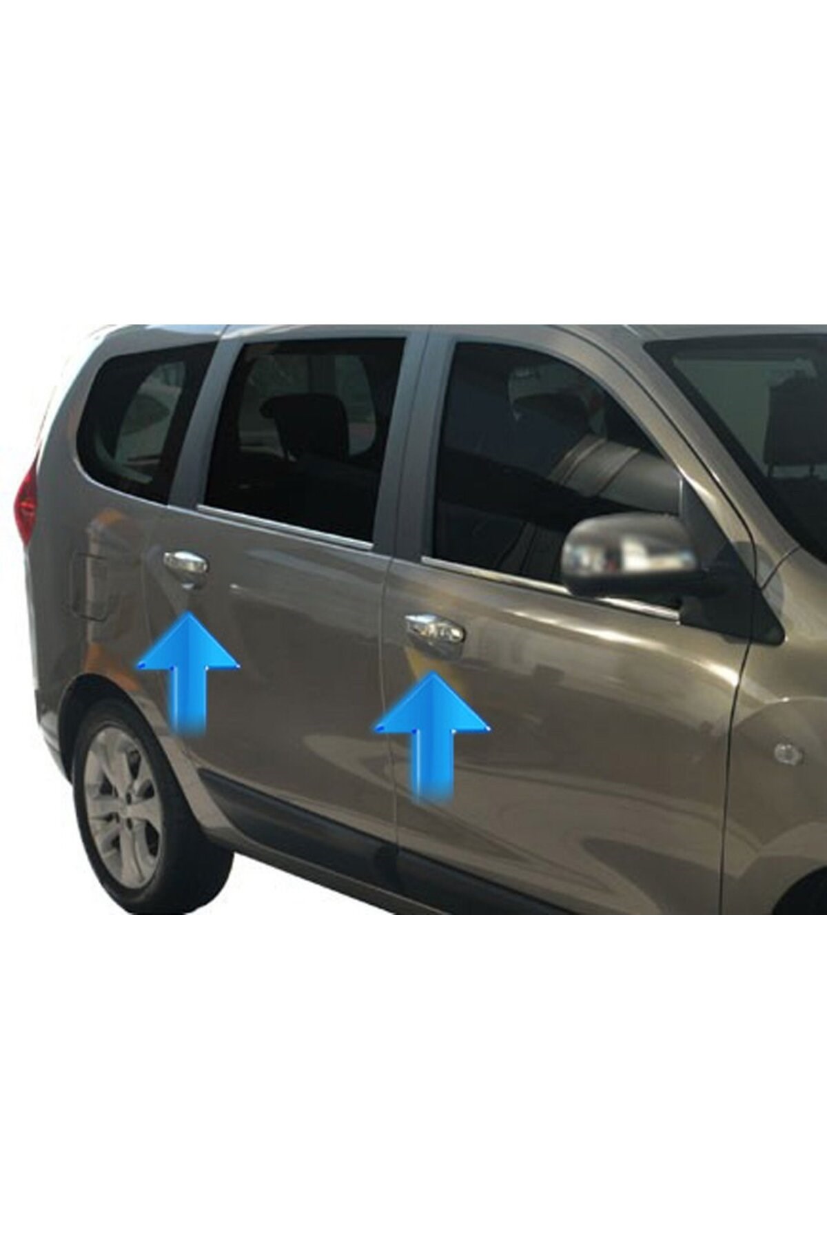 Dacia Lodgy Kapı Kolu Kromu Nikelajı