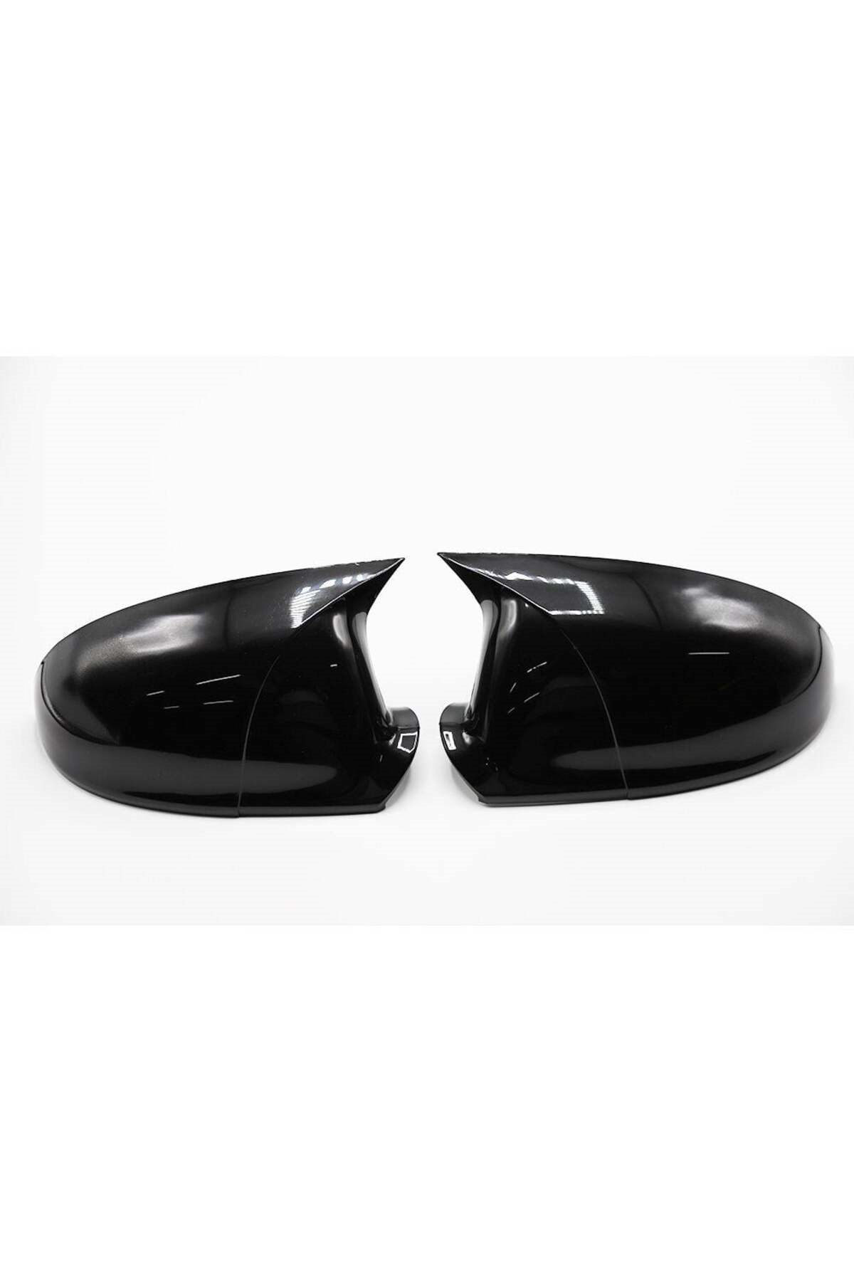 Fiat Albea 2010-2013 Uyumlu Yedek Parça Piano Black Batman Yarasa Ayna Kapağı