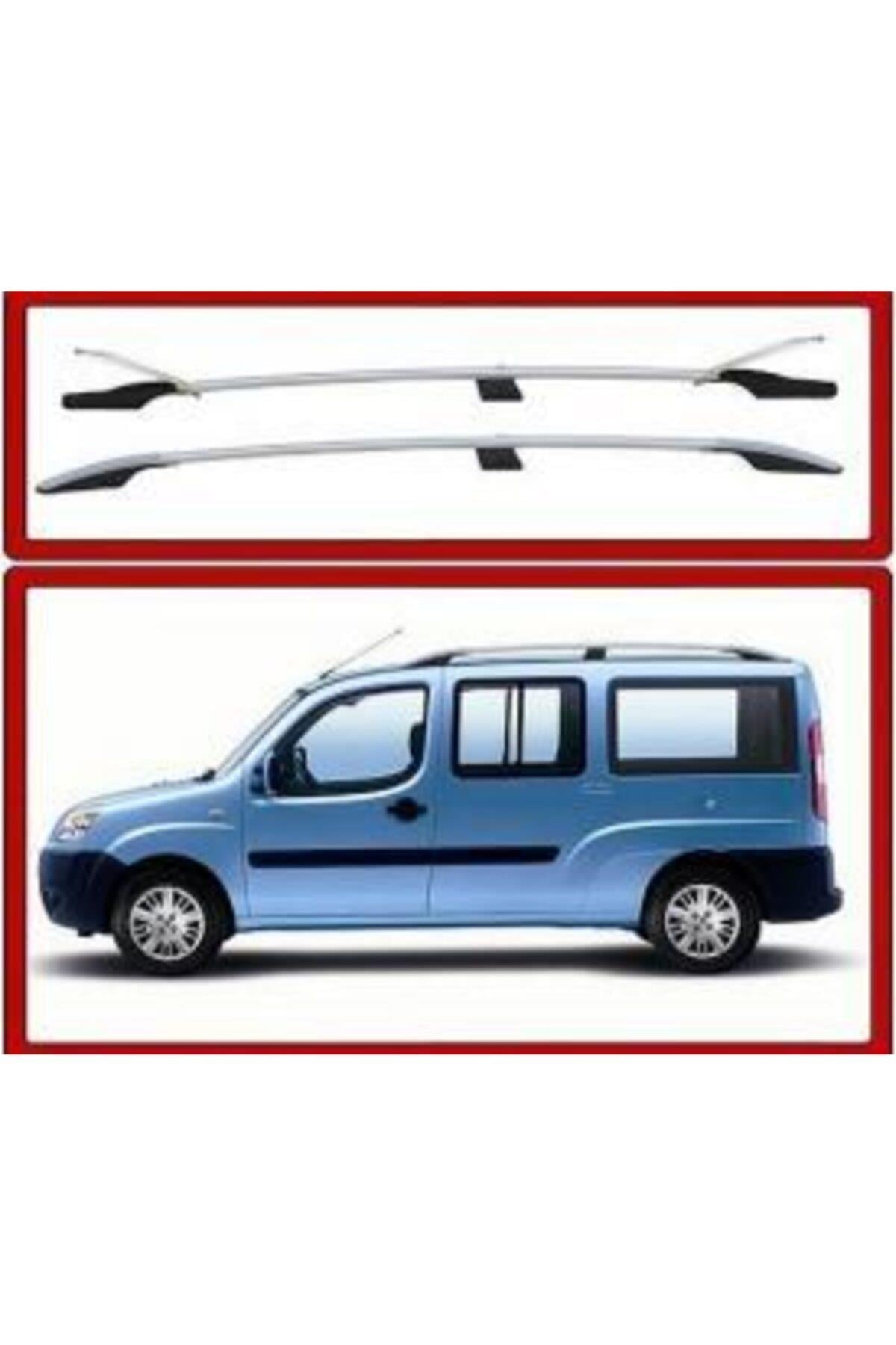Fiat Doblo Tavan Çıtası Port Bagaj Roof Rail(gri)