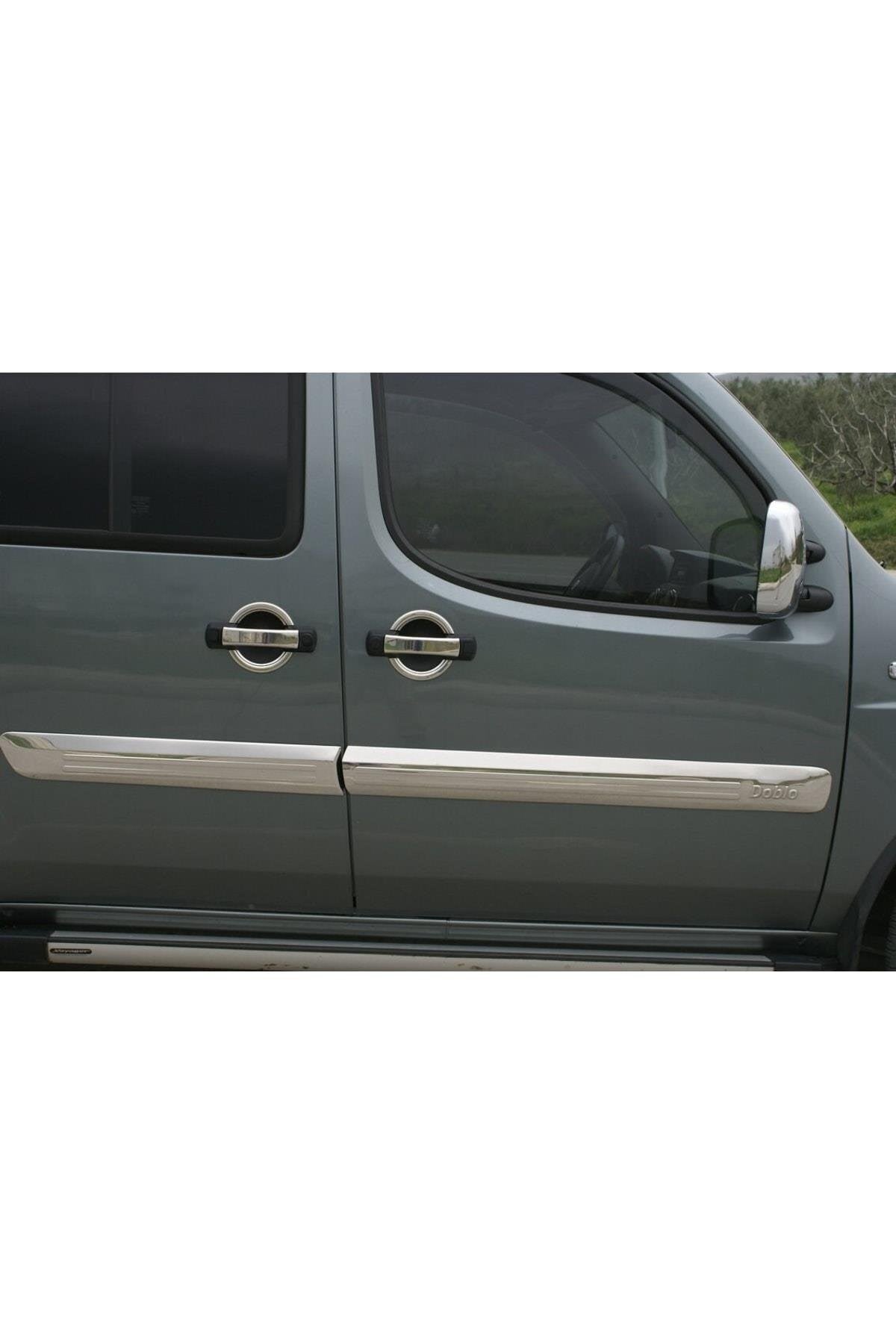 Fiat Doblo Uyumlu Kapı Kolu Krom 4 Kapı 2000 - 2009