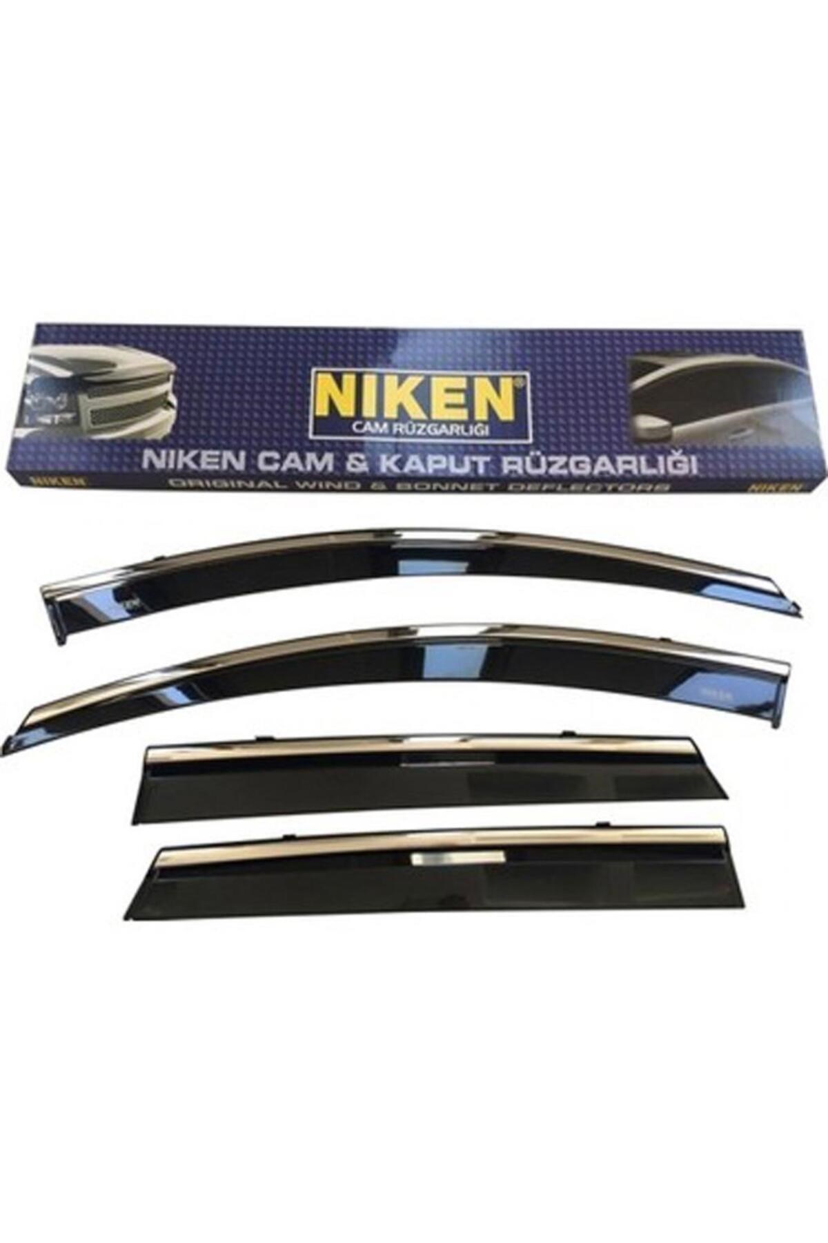 Fiat Egea Cross Uyumlu Kromlu Cam Rüzgarlığı 4lü Set 2019 2022