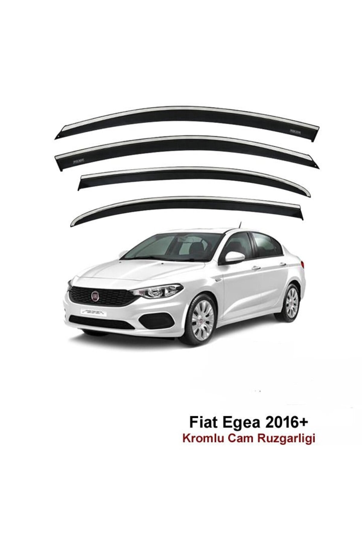 Fiat Egea Kromlu Cam Rüzgarlığı 2016 Sonrası