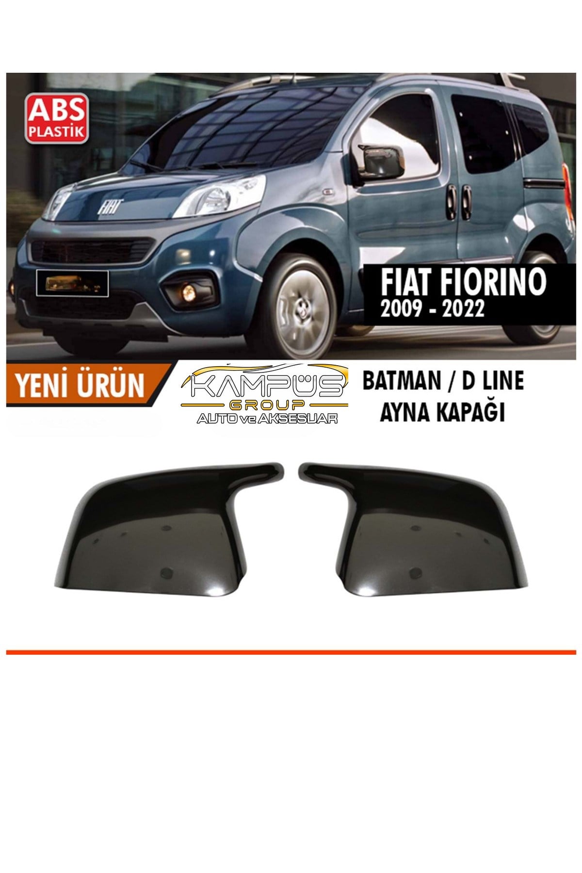 Fiat Fiorino 2008-2022 Batman Yarasa Ayna Kapağ