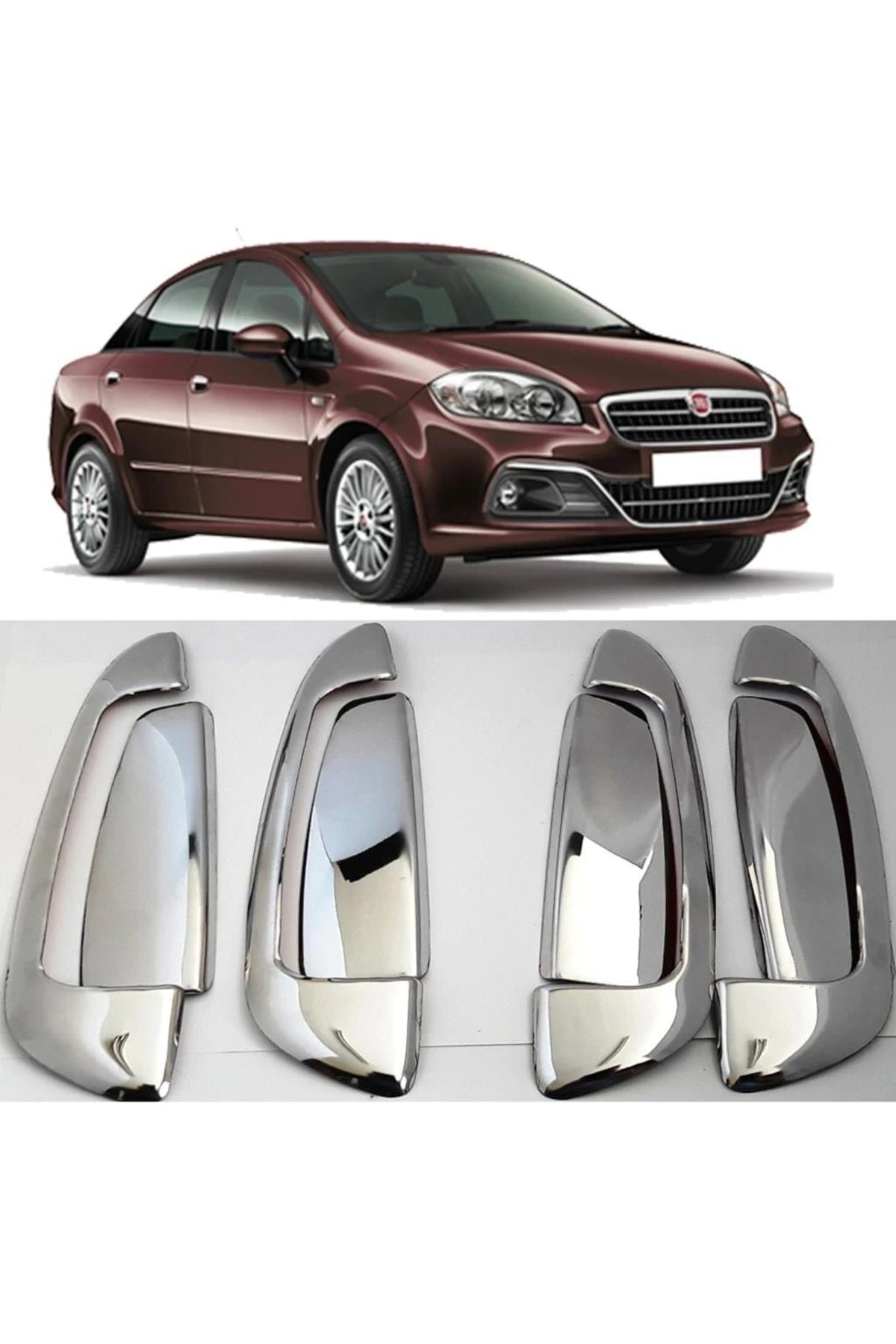 Fiat Linea Kapı Kolu Krom 8 Parça 2007-2022 uyumlu