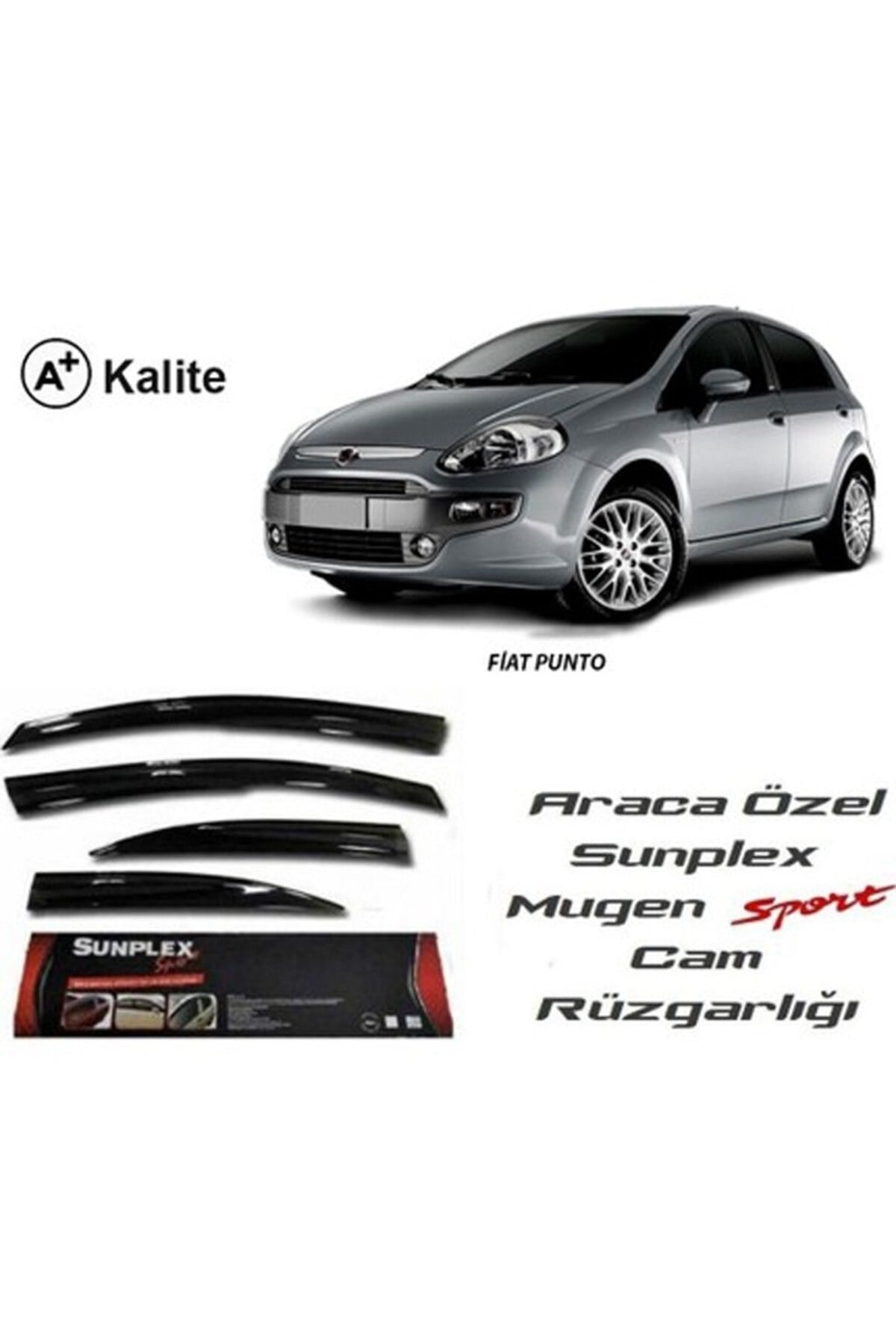 Fiat punto cam rüzgarlığı mugen tip