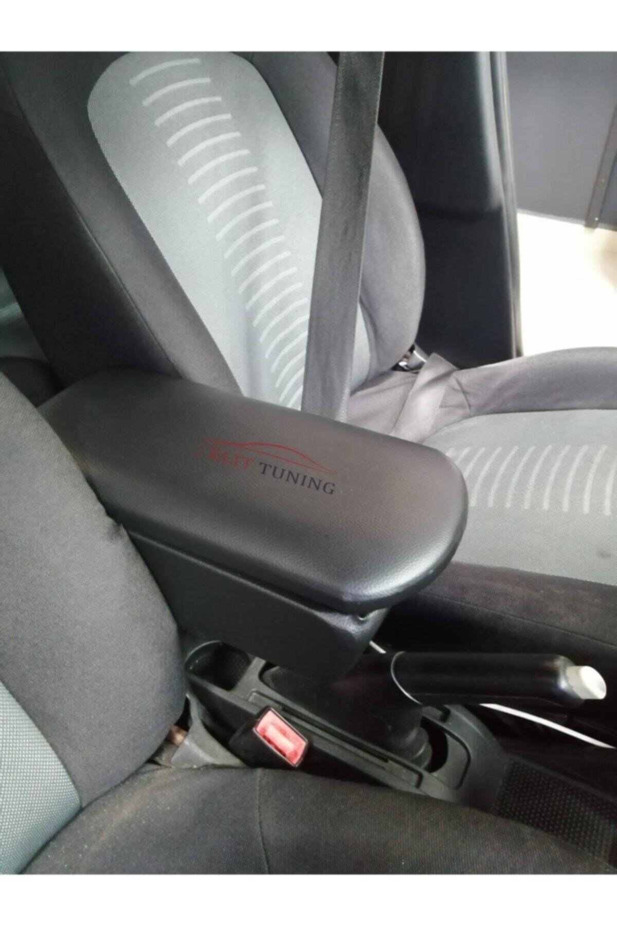 Fiat Punto Deri Kol Dayama Kolçak Siyah Özel Üretim Mdf