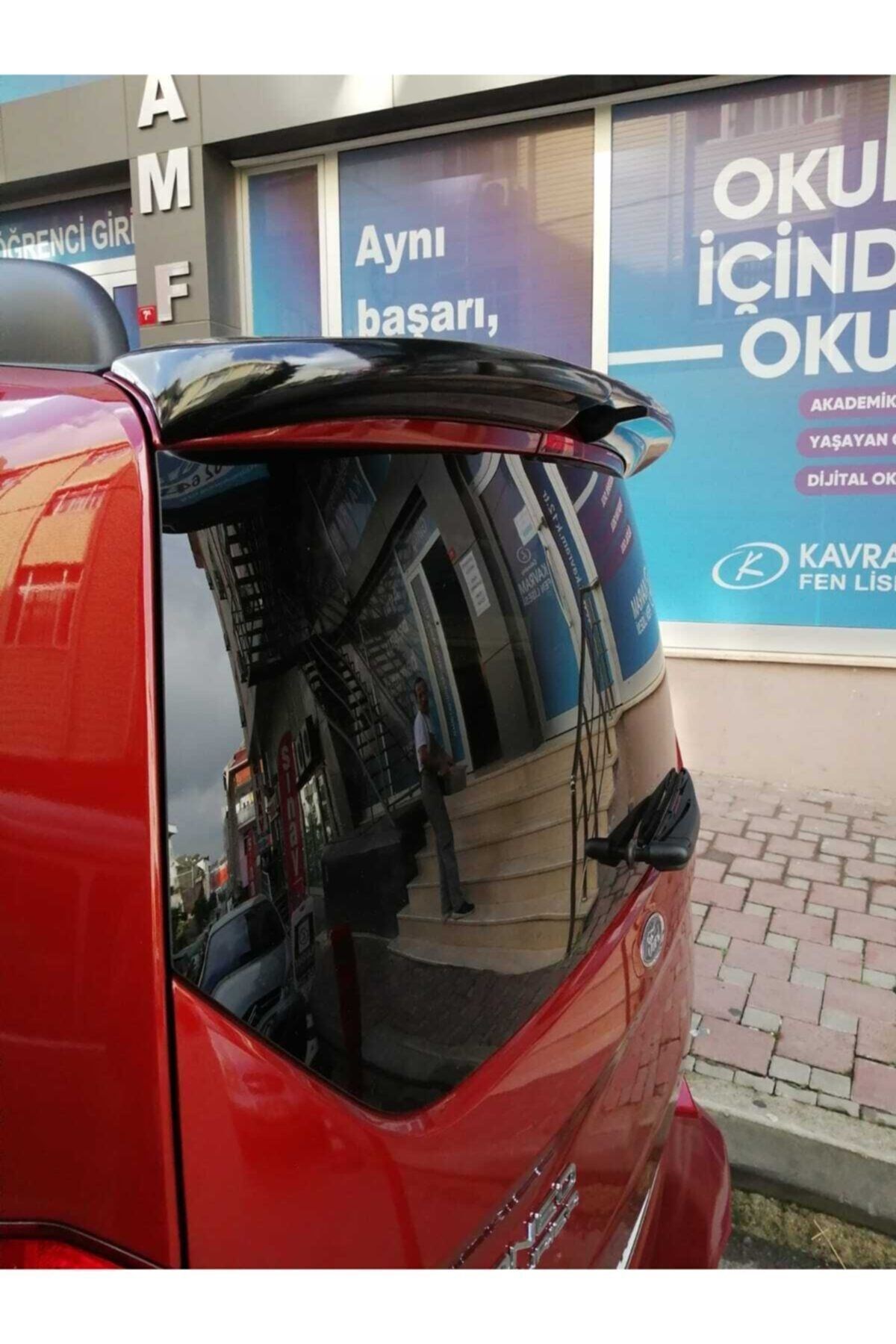 Ford Courier 2014 - 2020 Spoiler - Spoyler Boyalı Parlak Siyah