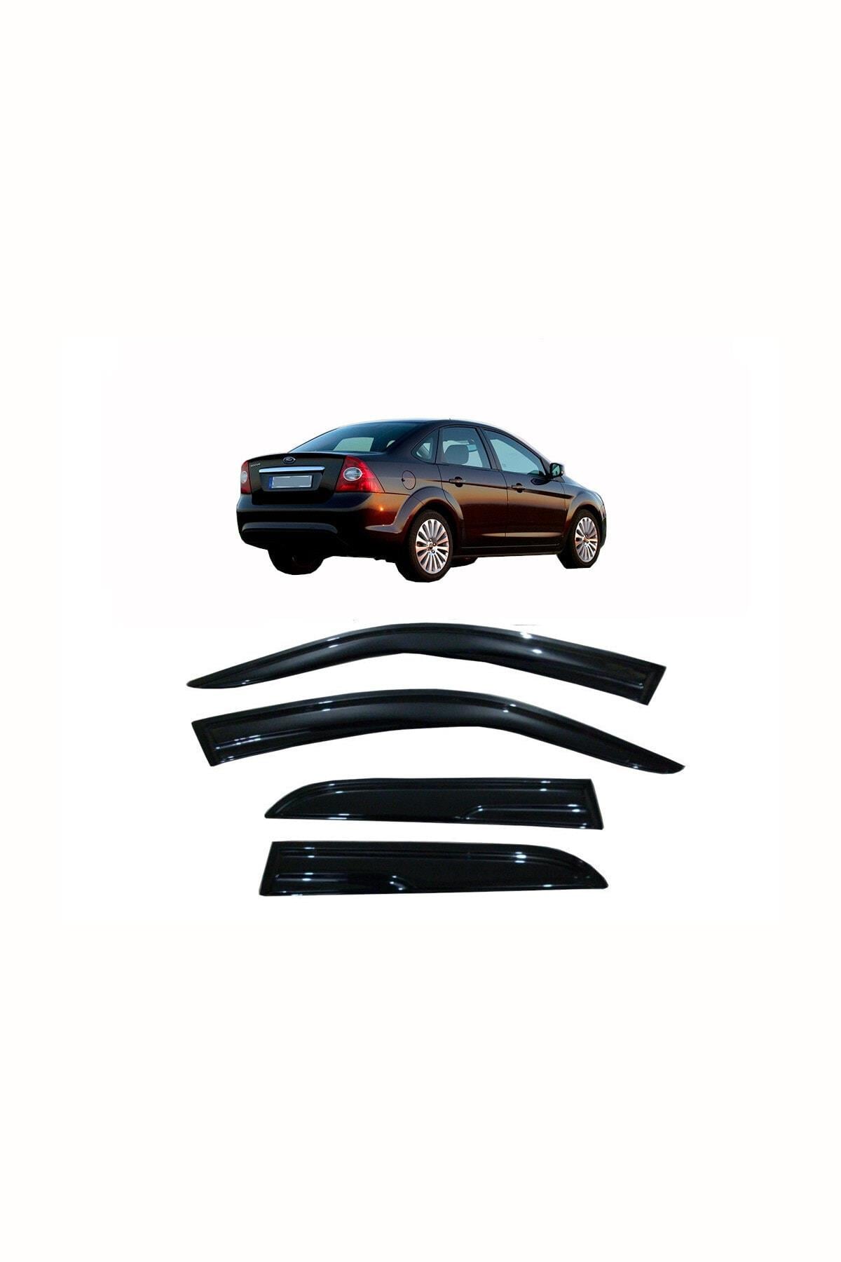 Ford Focus 2 Sedan Cam Rüzgarlığı 2005-2011 Montaj Bantları Üzerinde 4 Parça Ücretsiz Kargo