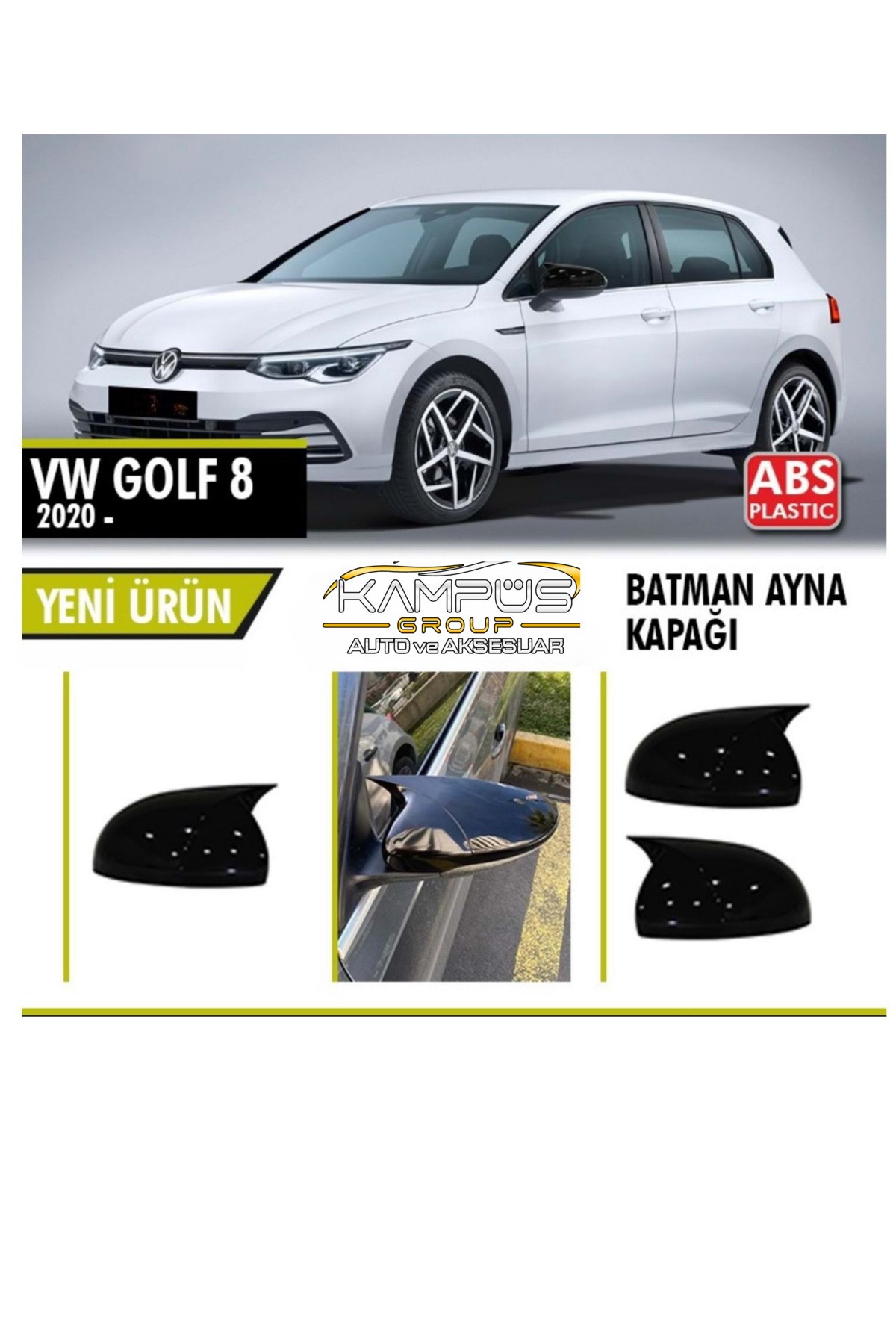 Golf 8 Batman Yarasa Ayna Kapağ