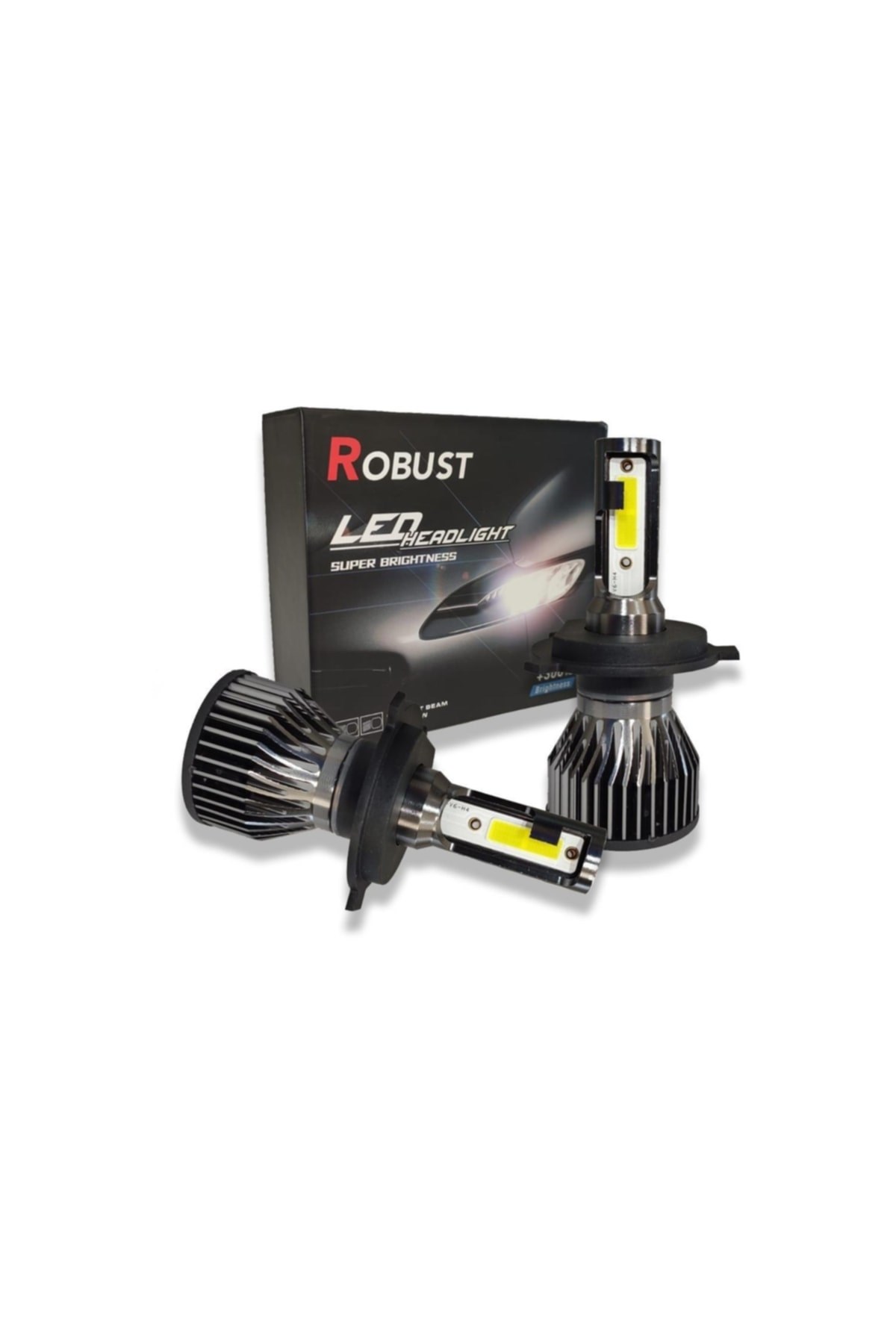 H4 Led Xenon Far Ampulü Yeni Nesil Mini 8000 Lumen 36 Watt