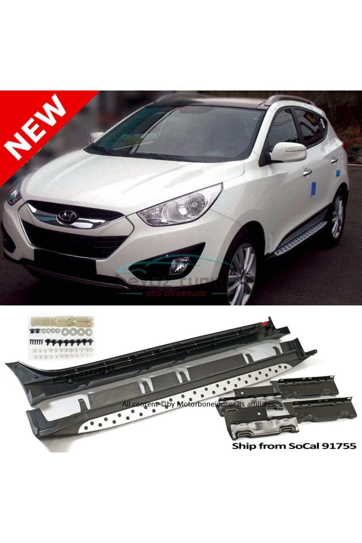 Hyundai Ix35 Yan Basamak Koruma Oem Orjinal Bmw Tip