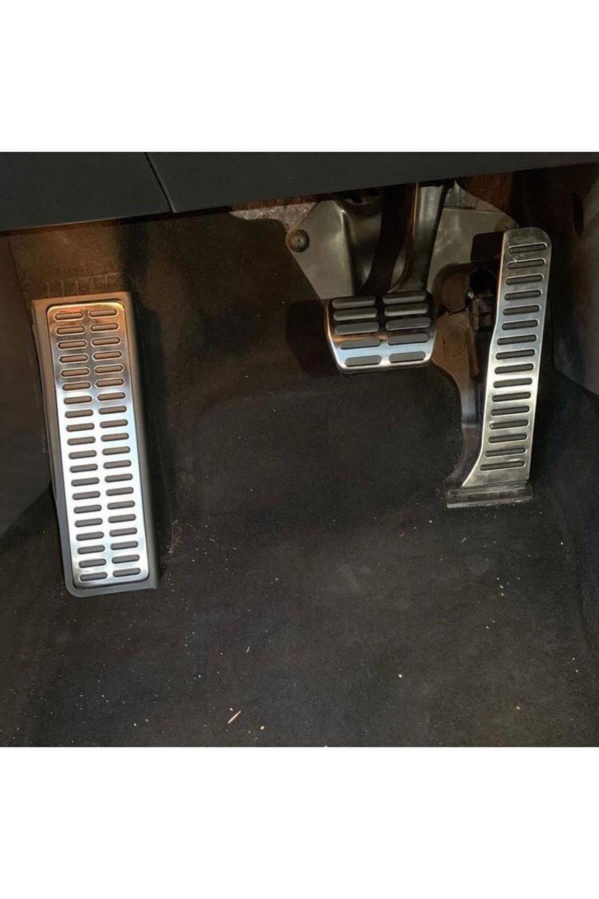 Jetta Mk5 Golf 5-6 Scirocco Leon Mk2 Krom Pedal Seti Otomatik