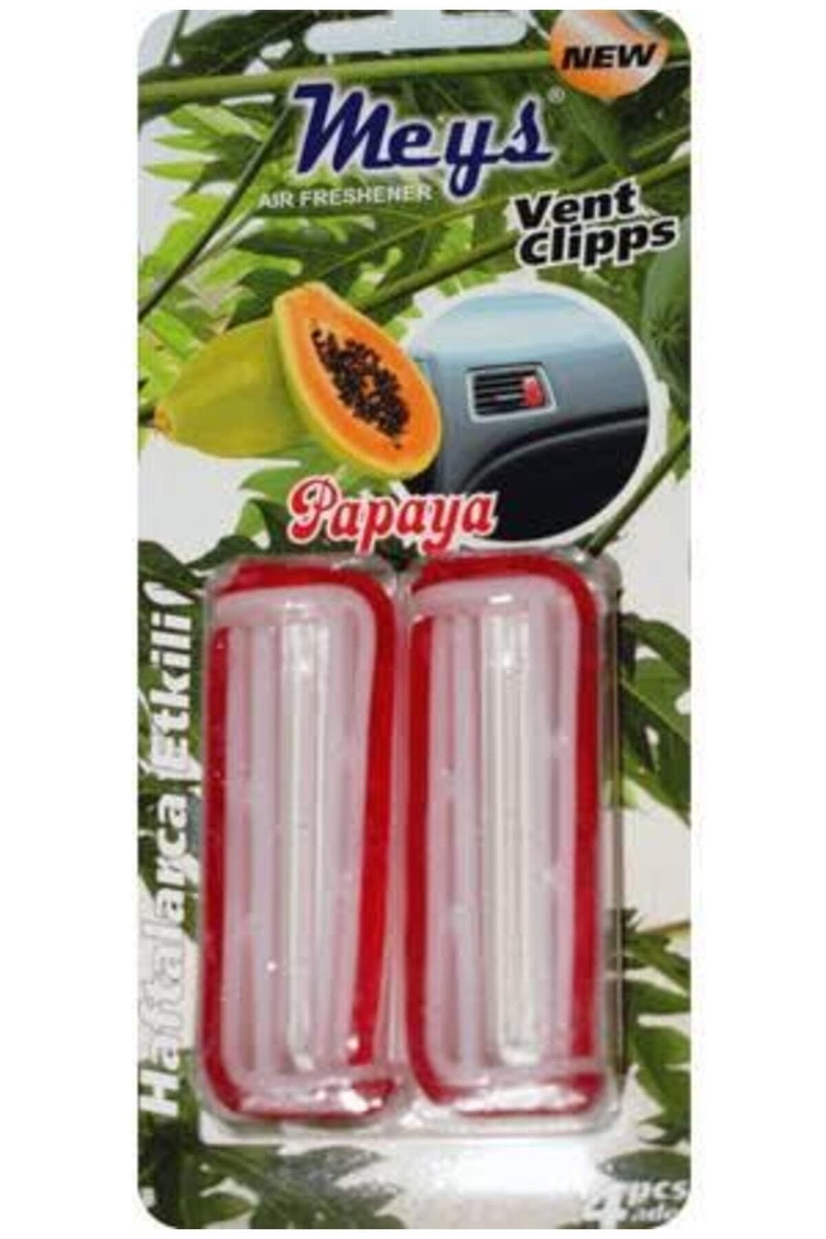 Meys Klips Havalandırma Kokusu Kalorifer Oto Koku 4 Adet