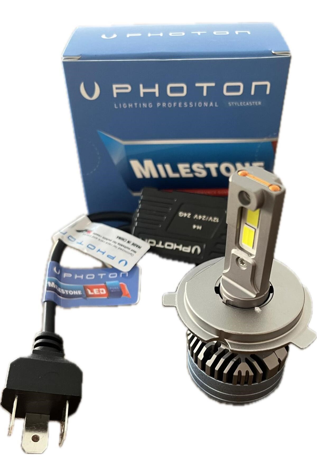 Milestone H4 Katana Edition En Son Seri 14000 Lumen Led Far DİKKAT 1 ADET TAKIM DEĞİLDİR.