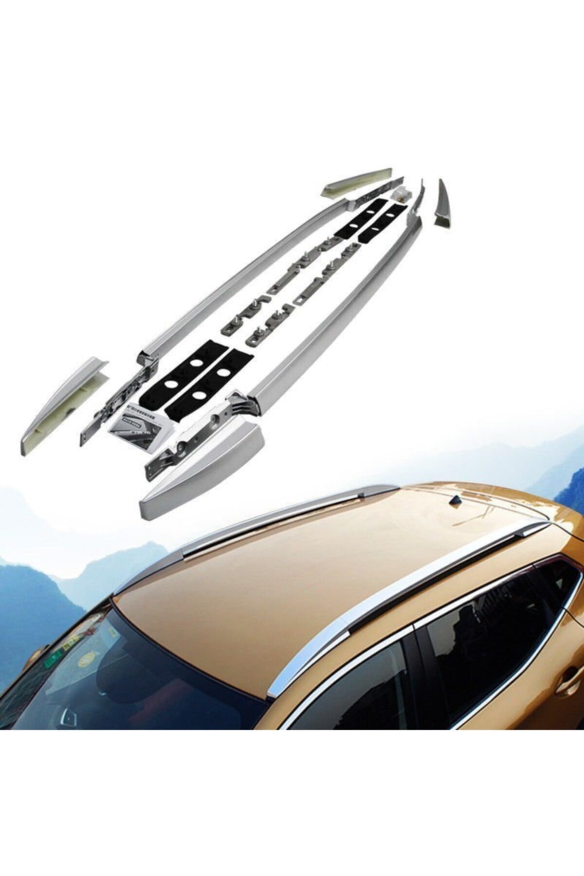 Nissan Qashqai 2014-2021 Tavan Çıtası Orjinal Port Bagaj Roof Rail
