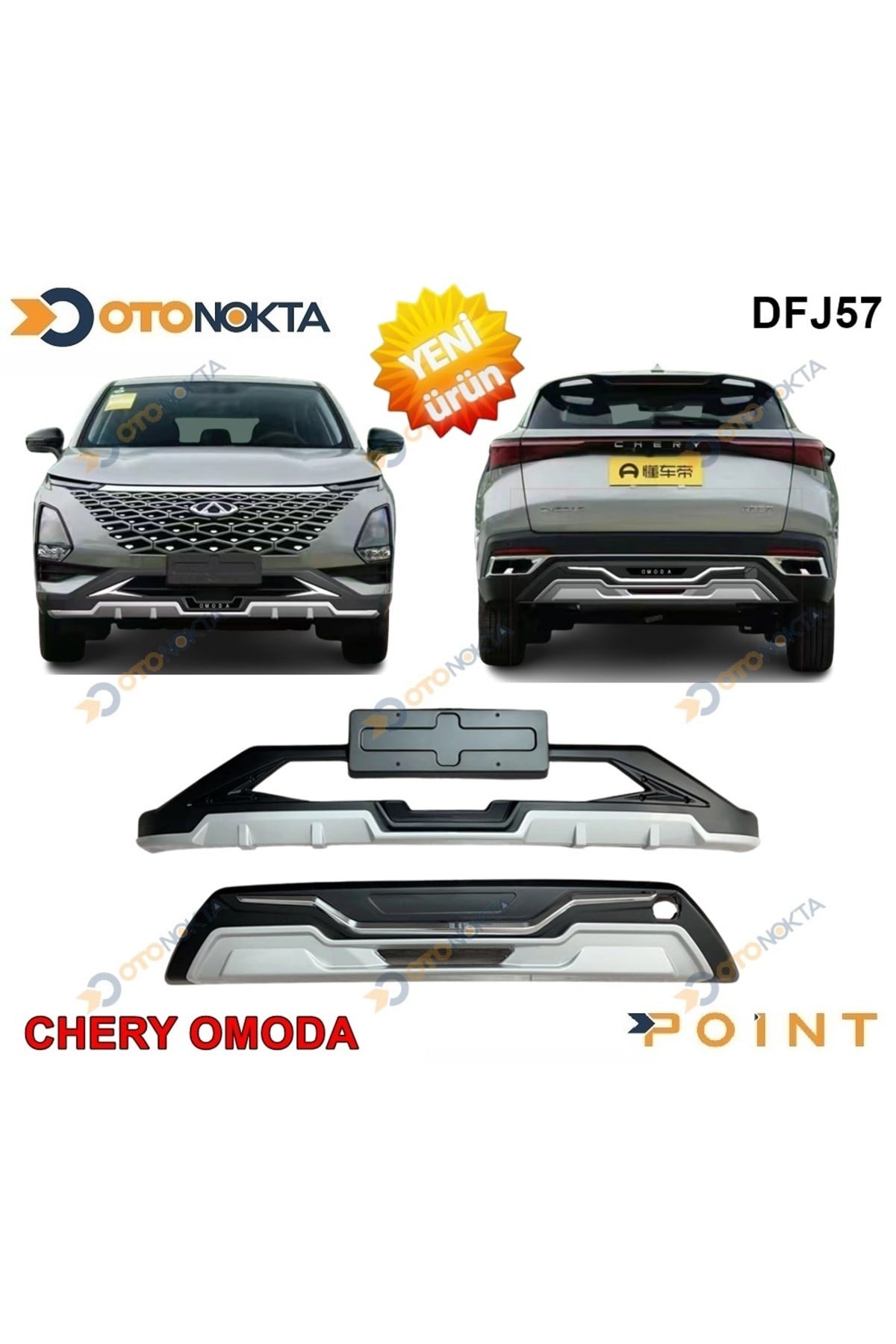 ON ARKA KORUMA DIFUZOR CHERY OMODA 5 2022+ POINT