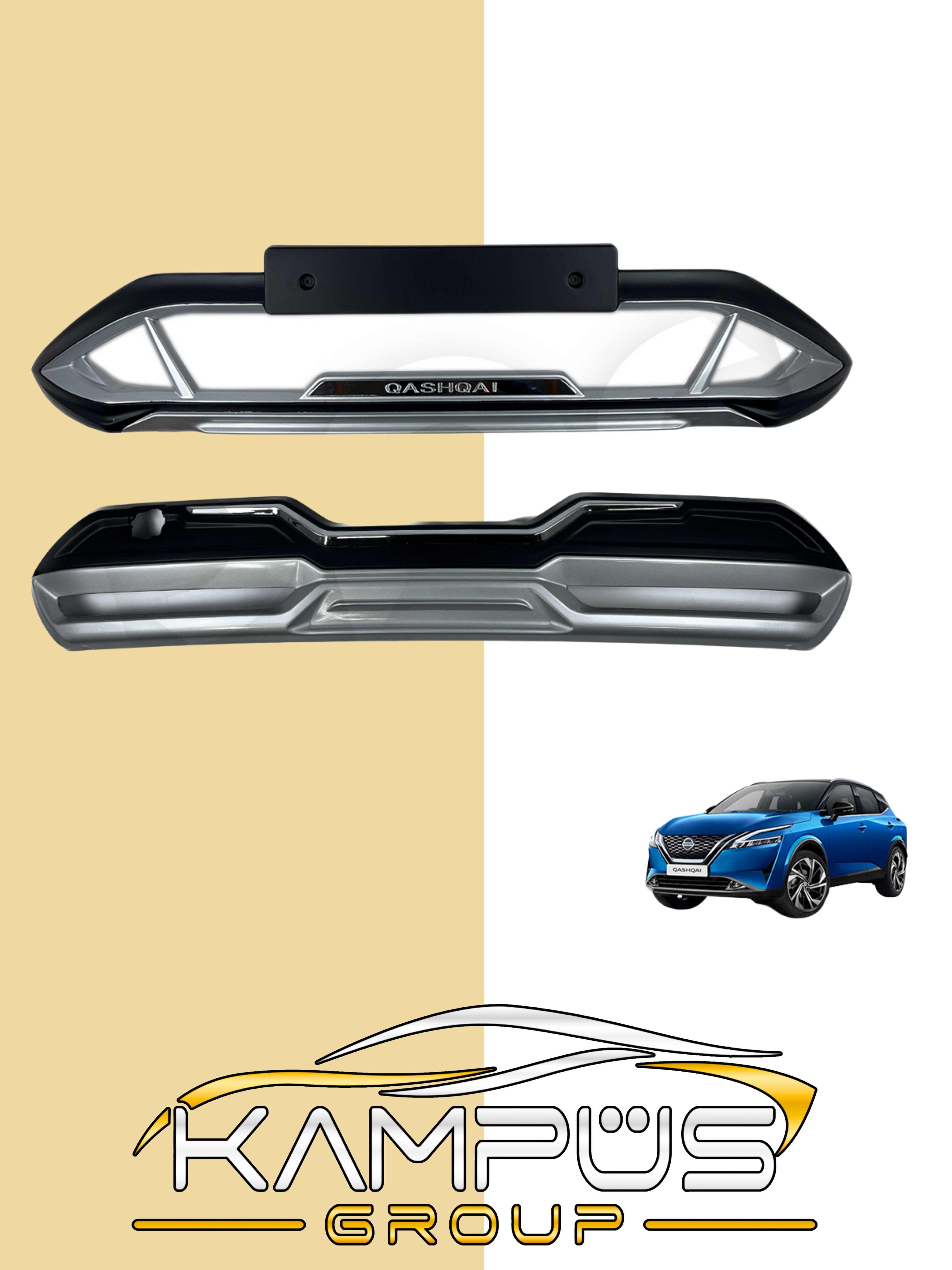 Ön Arka Koruma Nissan Qashqai  2022-