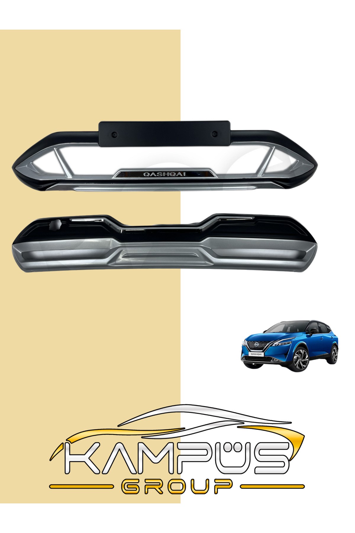 Ön Arka Koruma Nissan Qashqai 2022-