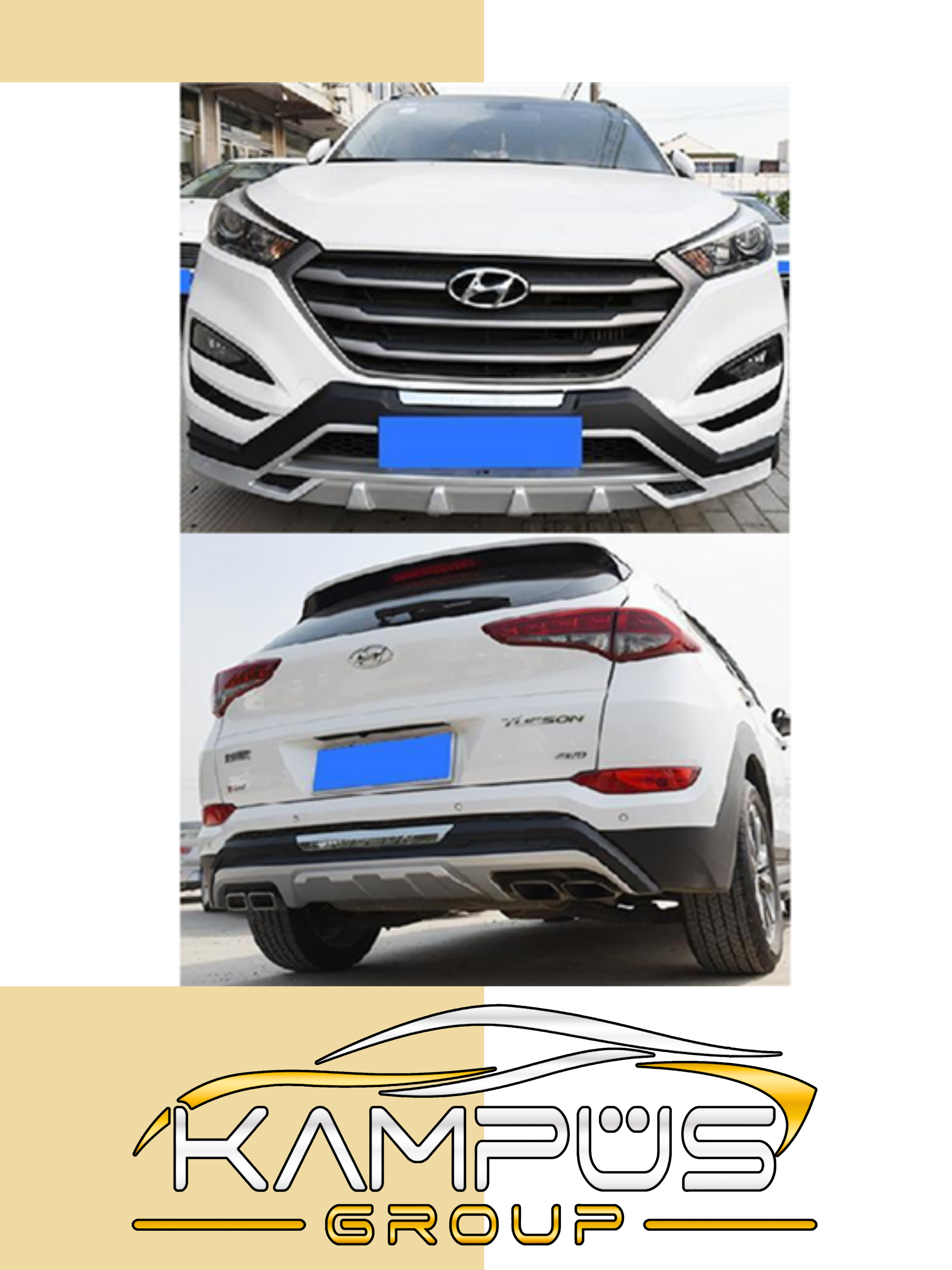 Ön Arka Koruma Tucson 2015-2018