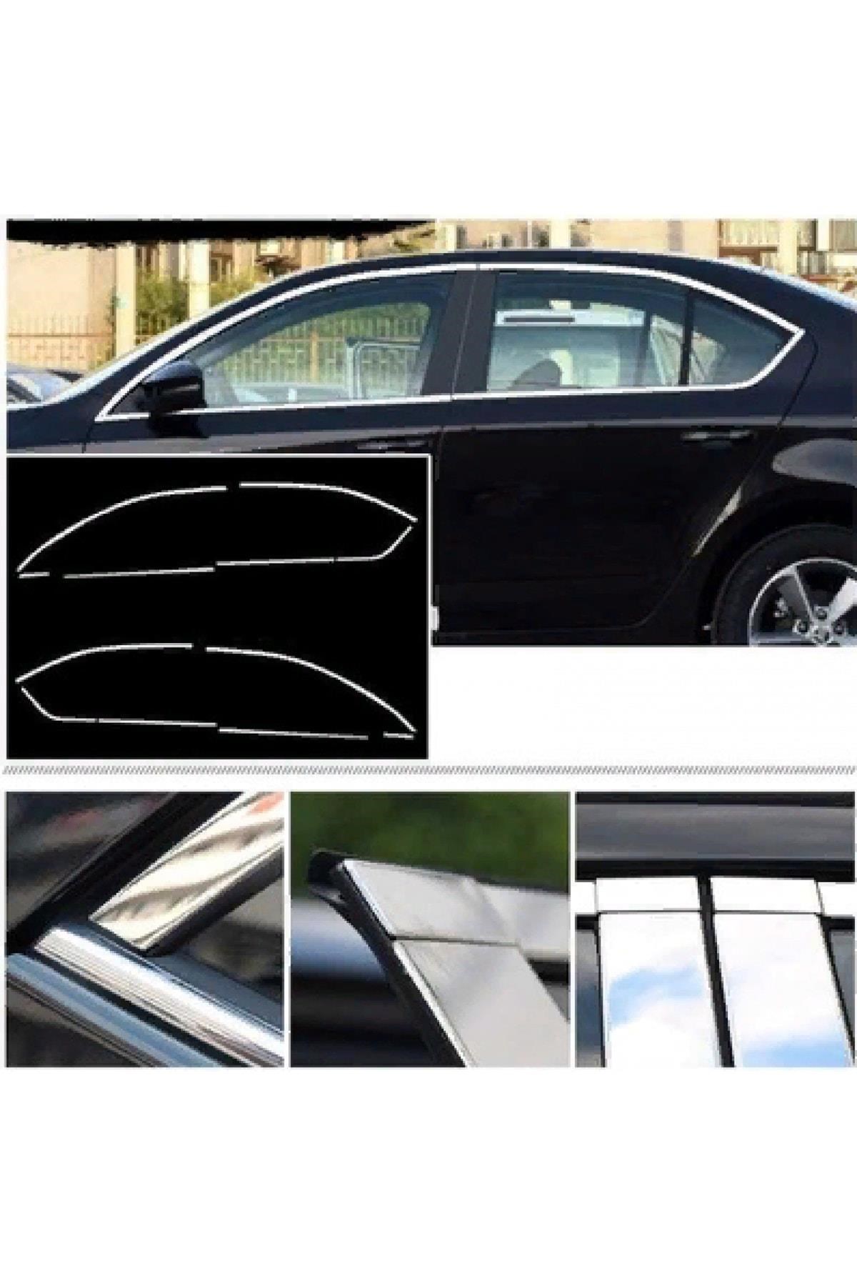 Passat B8,5 Krom Cam Çıtası