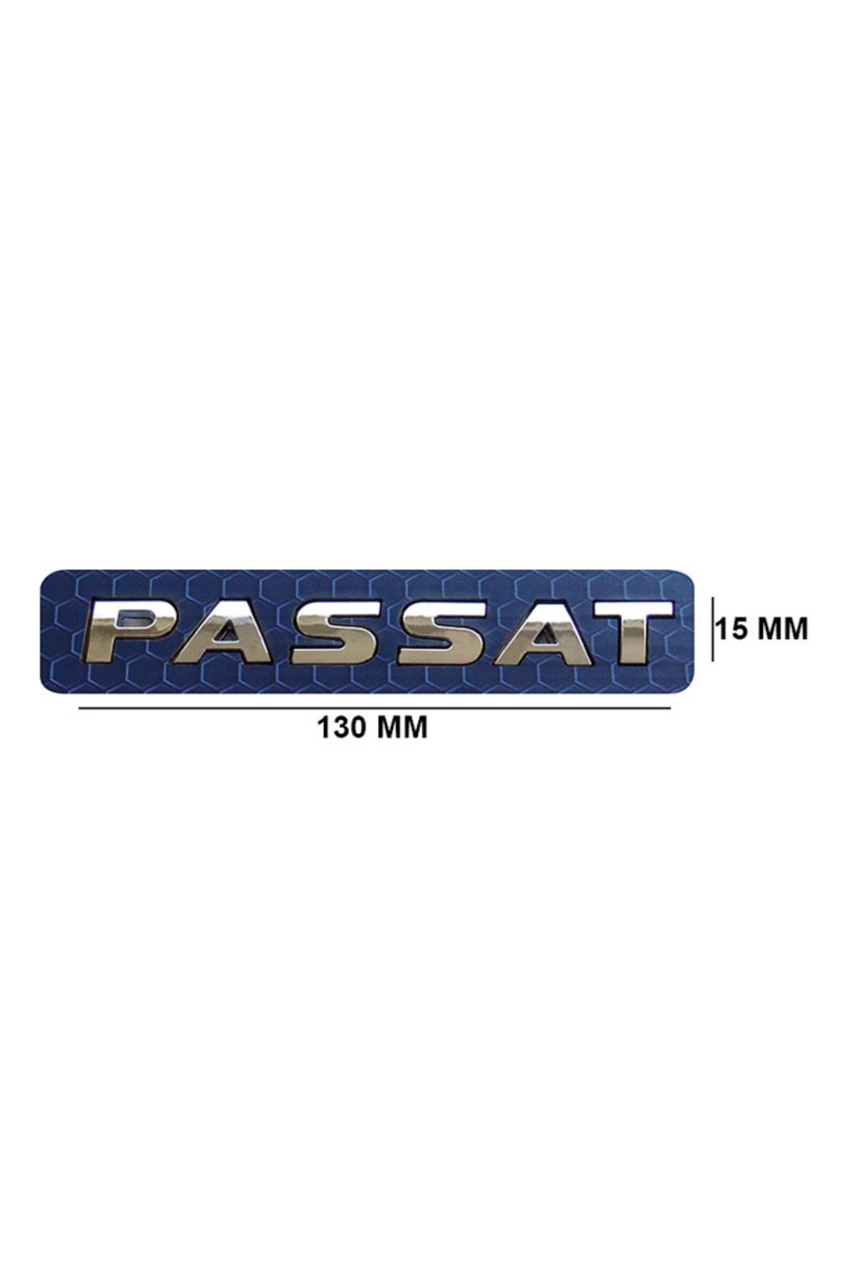 Passat Yazı - Passat Arka Yazı - Orjinal Passat Yazısı - Bagaj Passat Yazısı - Passat Krom Yazı