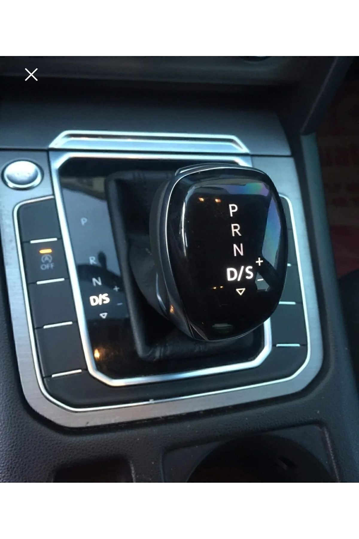 Passat  Yeni Tip Dsg Vites Topuzu - Passat B7/B8 - Golf 6/7 Tiguan Dsg Vites (Beyaz ISIKLI)