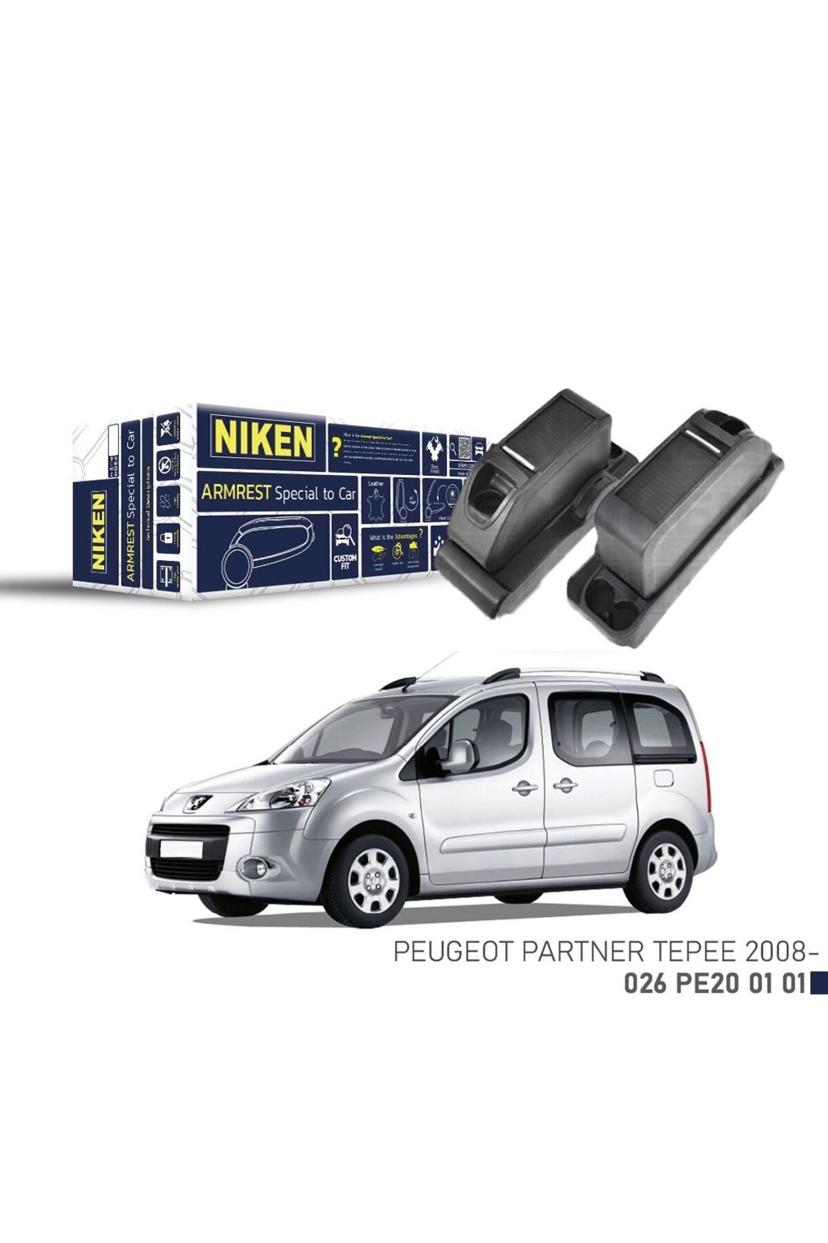 Peugeot Partner Uyumlu Tepee Kolçak Parça