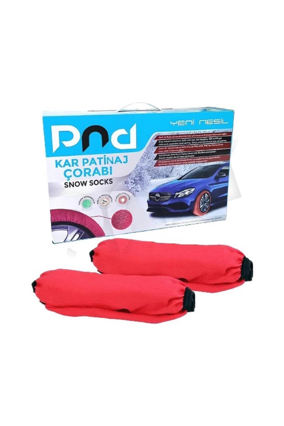 Pnd Kar Çorabı Kırmızı Renk Medium Beden