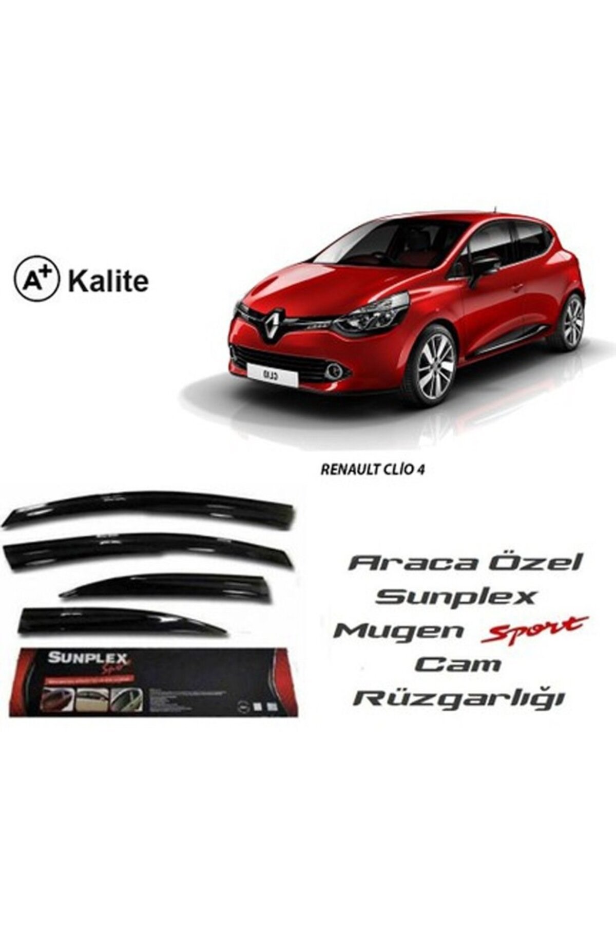 Renault clio 4 cam rüzgarlığı mugen tip