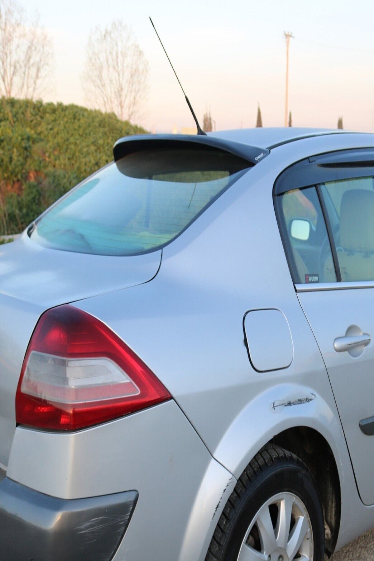 Renaultt Megan 2 Cam Üstü Spoyler Piano Black