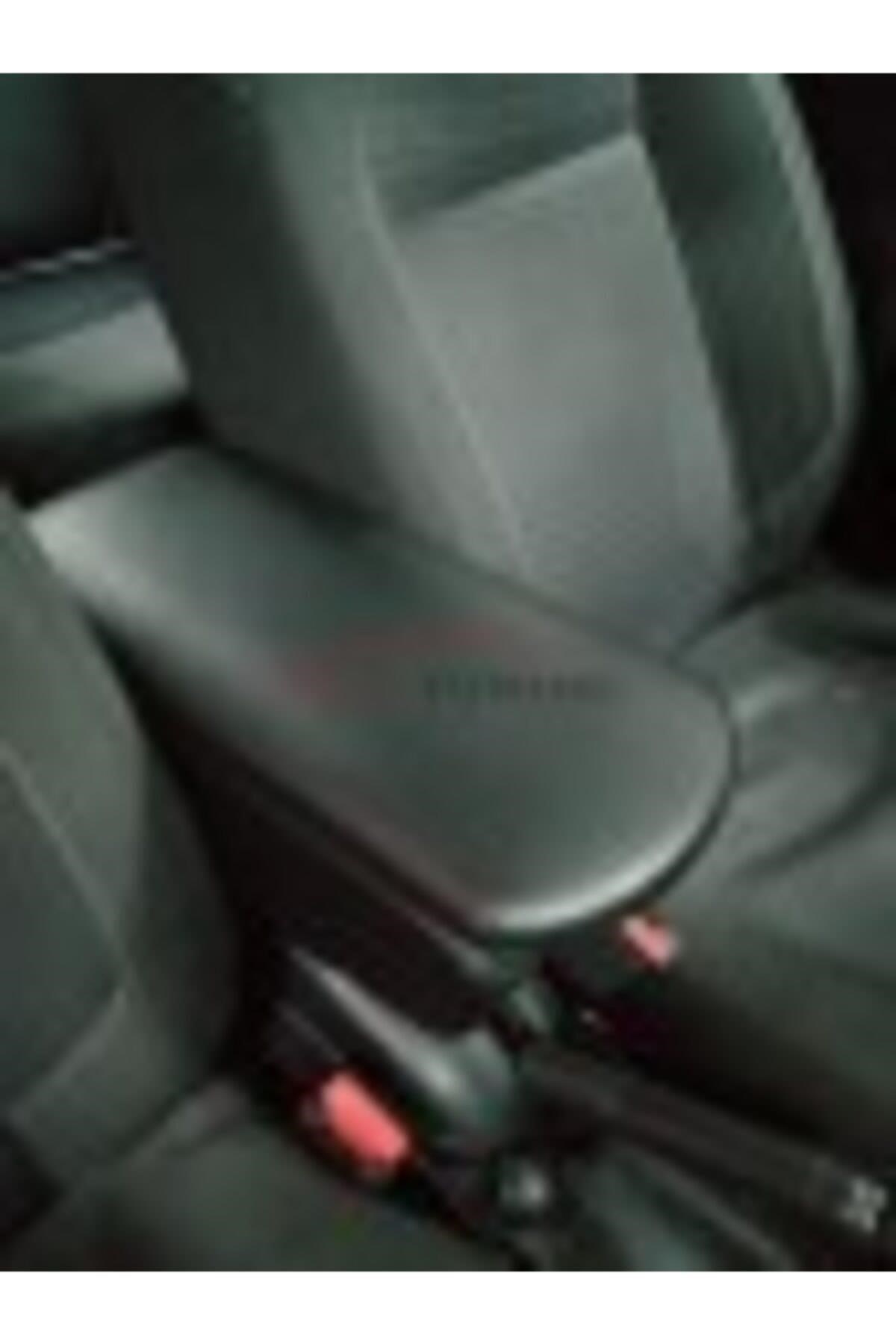 Seat Leon Deri Kol Dayama Kolçak Siyah Özel Üretim Mdf