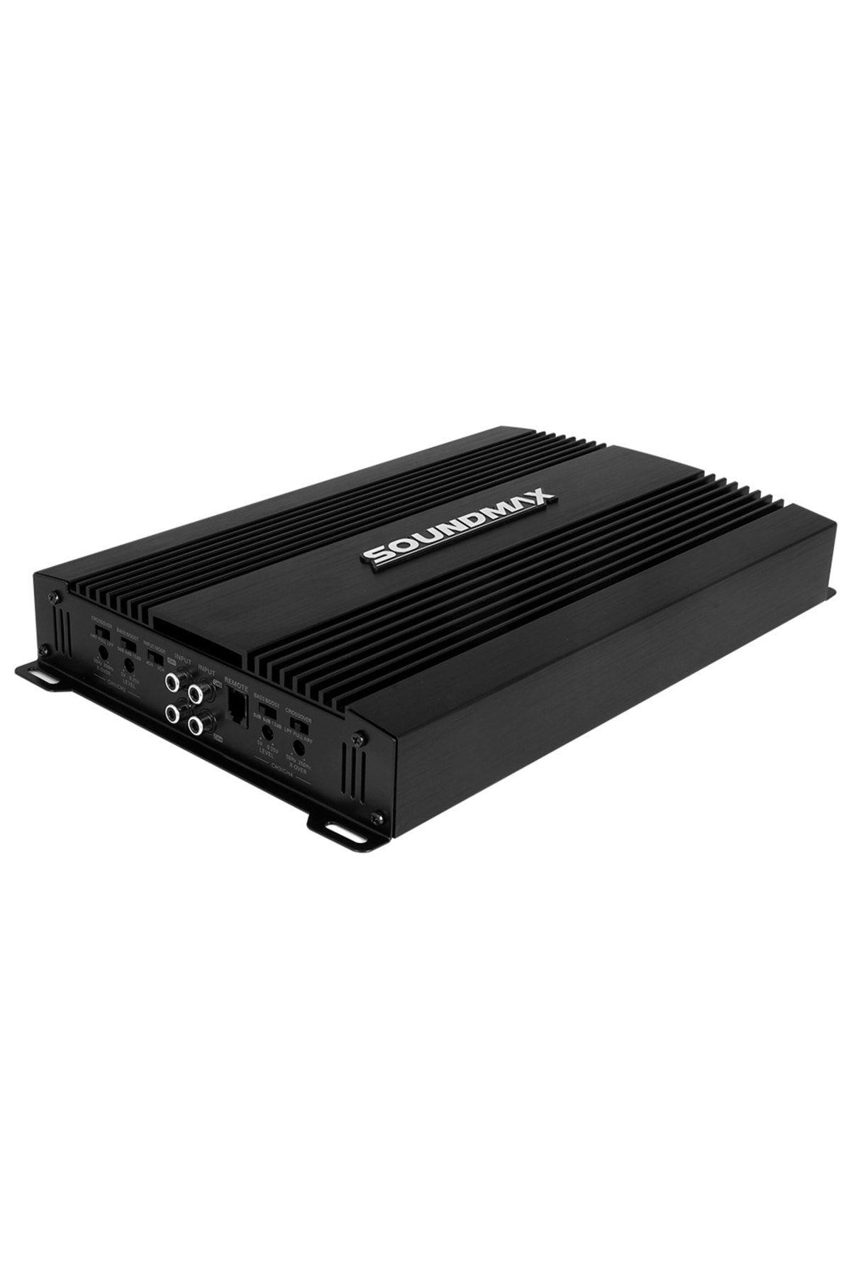 Sx-3200.4ab 4000w Bass Kontrollü 4 Kanal Oto Uyumlu Amfi ASP-SX-3200.4AB