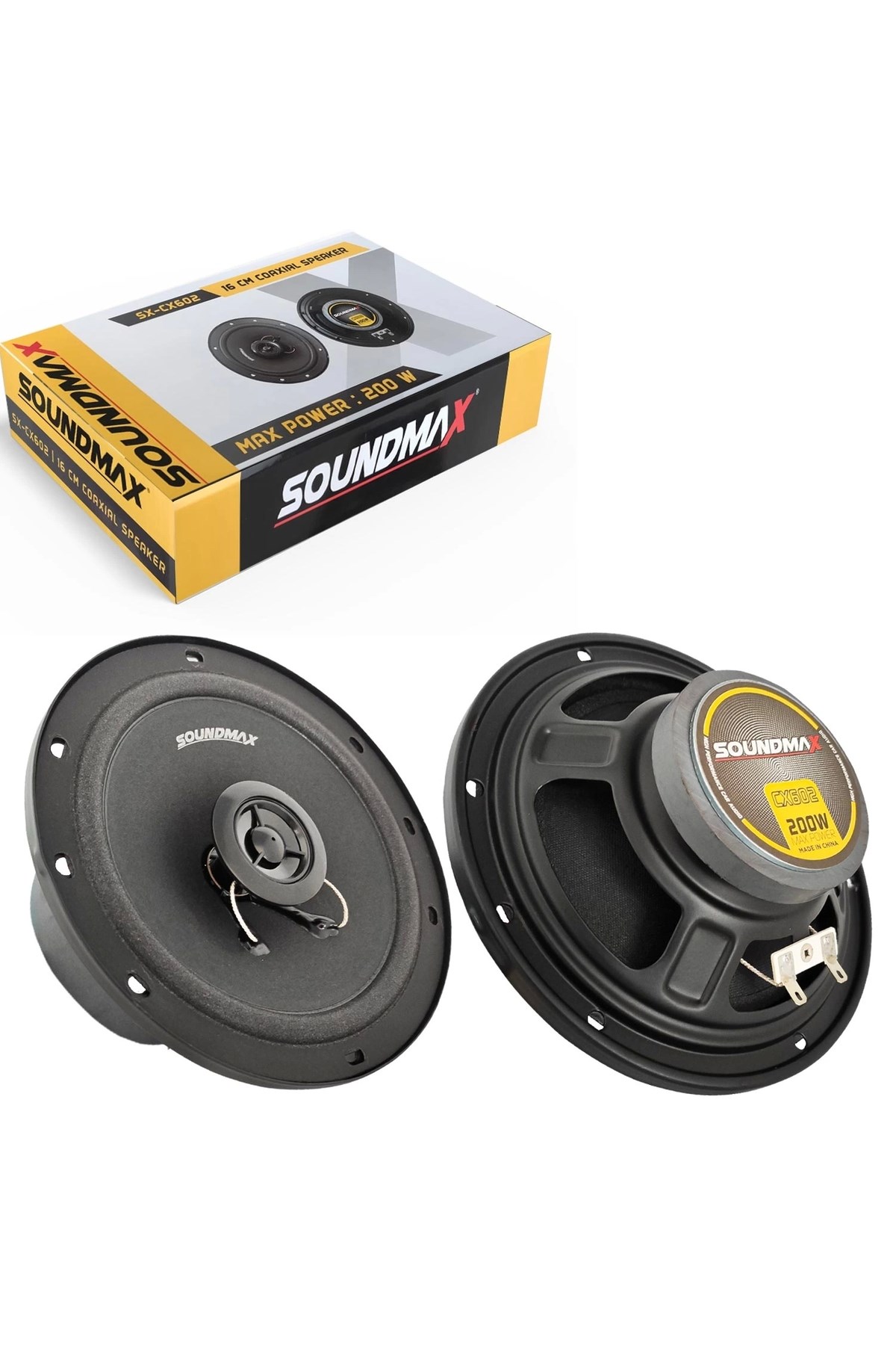 Sx-cx620 Oto Hoparlör 16cm 200 Watt Tweeterli 2 Adet
