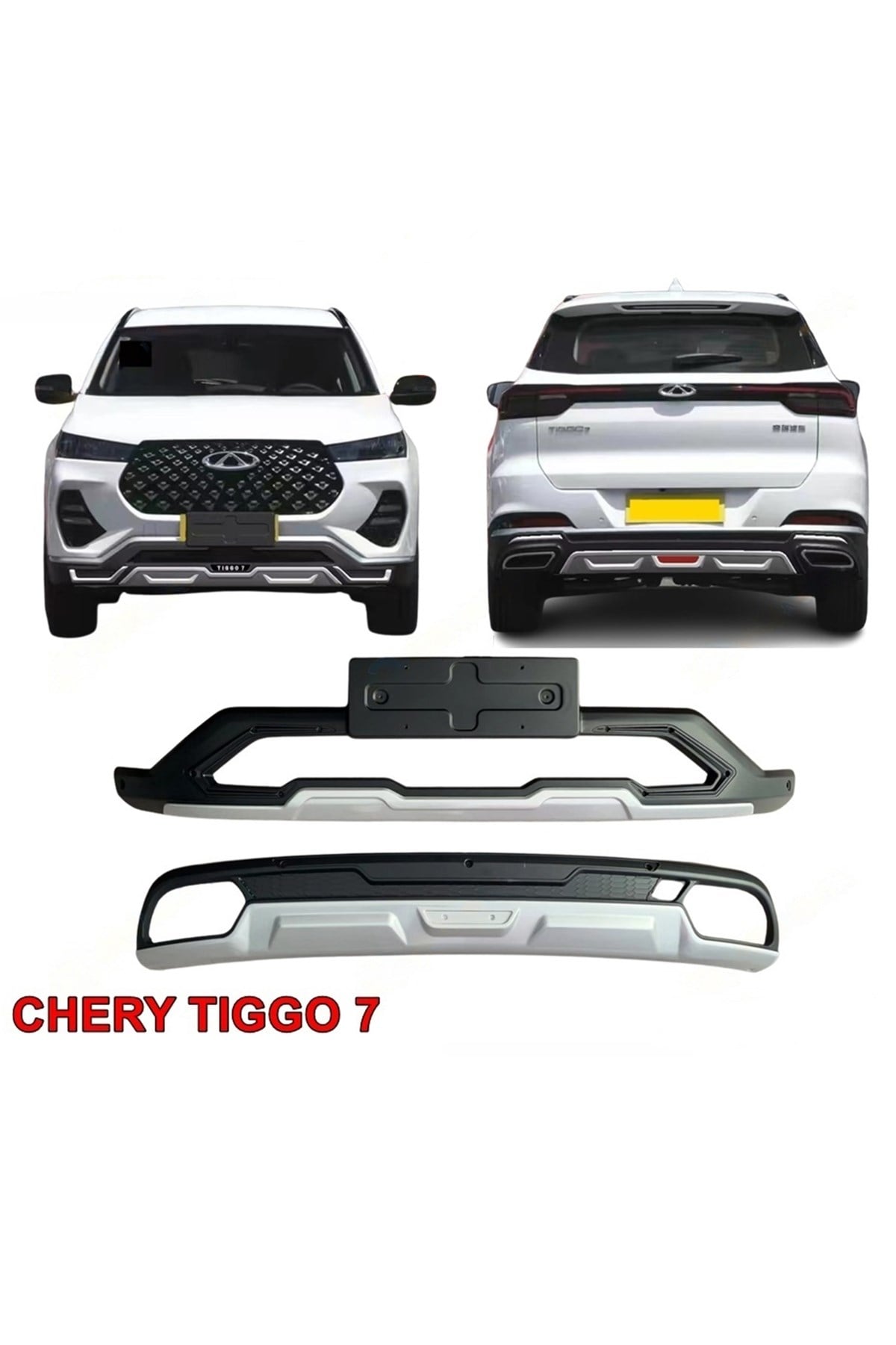 Tiggo 7 Pro Ön Arka Tampon Koruma Difüzör